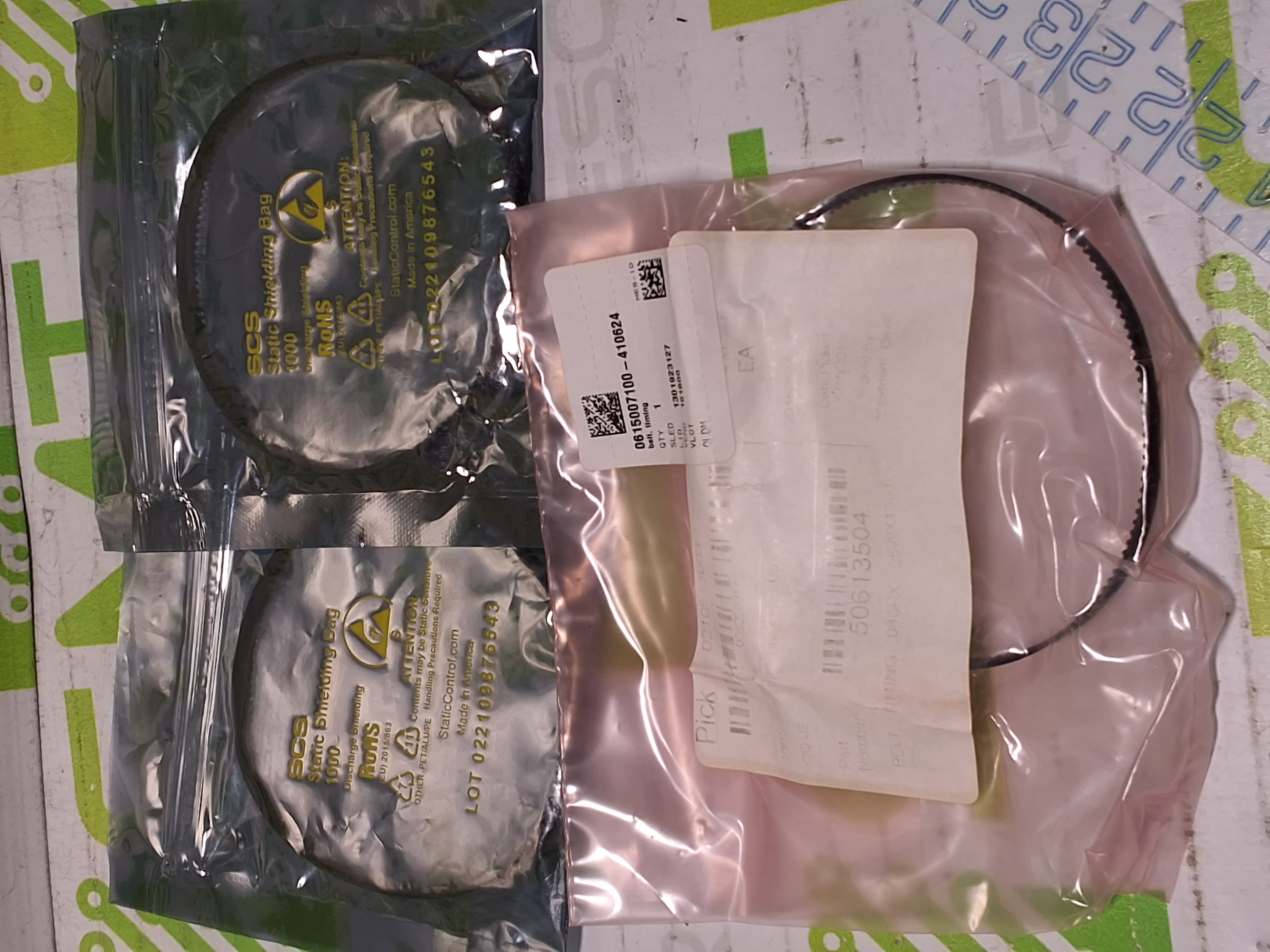 Used UNIVERSAL INSTRUMENTS 50613504 TIMING BELT - BRAND NEW