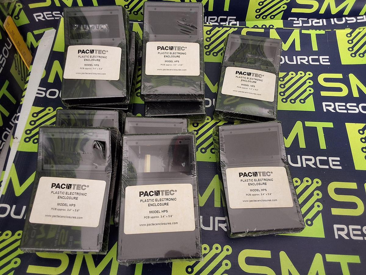 PACTEC MODEL HPS PLASTIC ELECTRONIC ENCLOSURE - LOT OF 2 - BRAND NEW