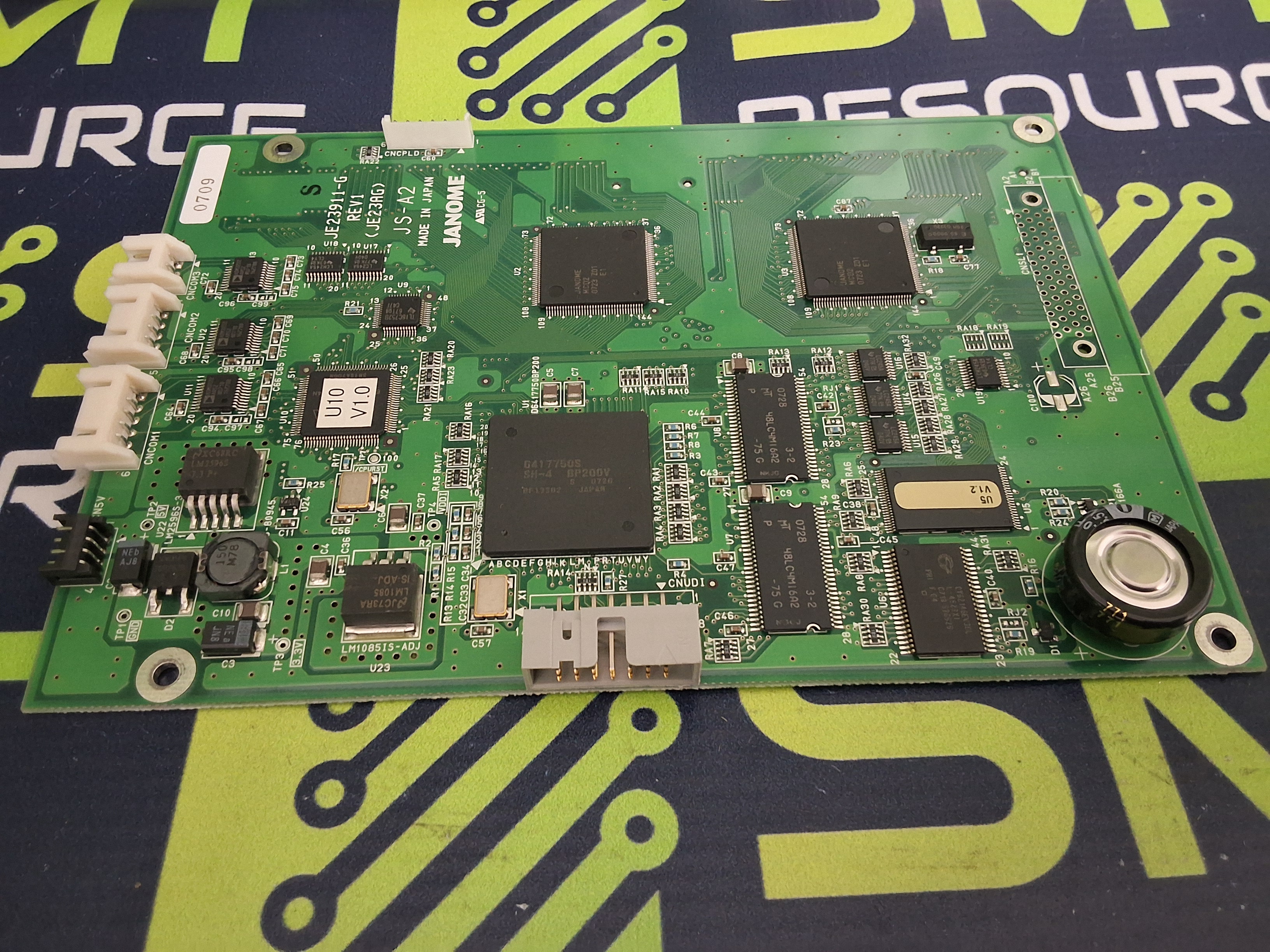 Used JE 23911-G REV.1(JE23AG)JS-A2 MOTHER BOARD FOR JAROME