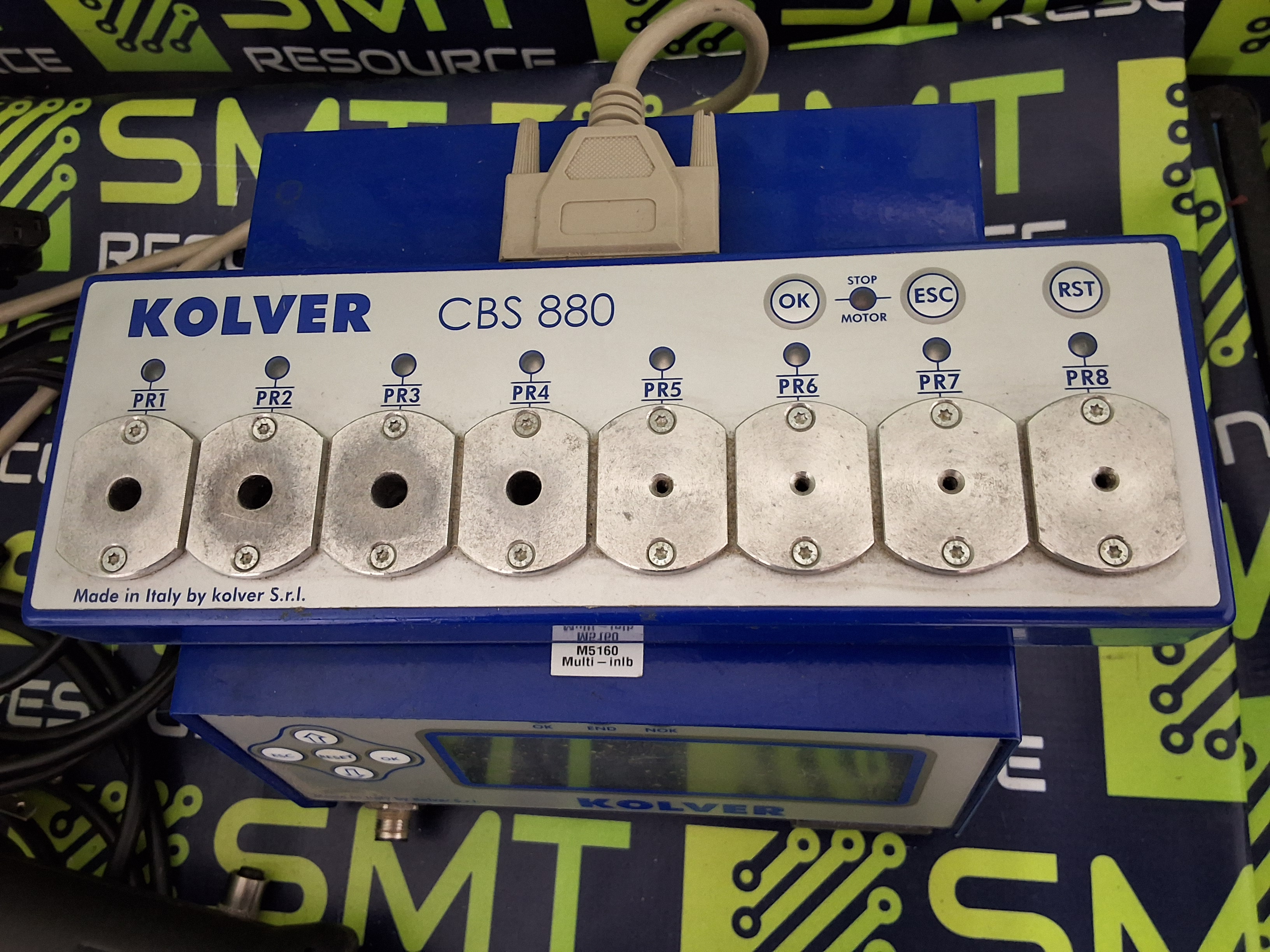 Used KOLVER EDU 2AE/TOP/TA POWER SUPPLY WITH KOLVER CBS 880 & KOLVER PLUTO 3D/TA ELECTRIC TORQUE SCREWDRIVER