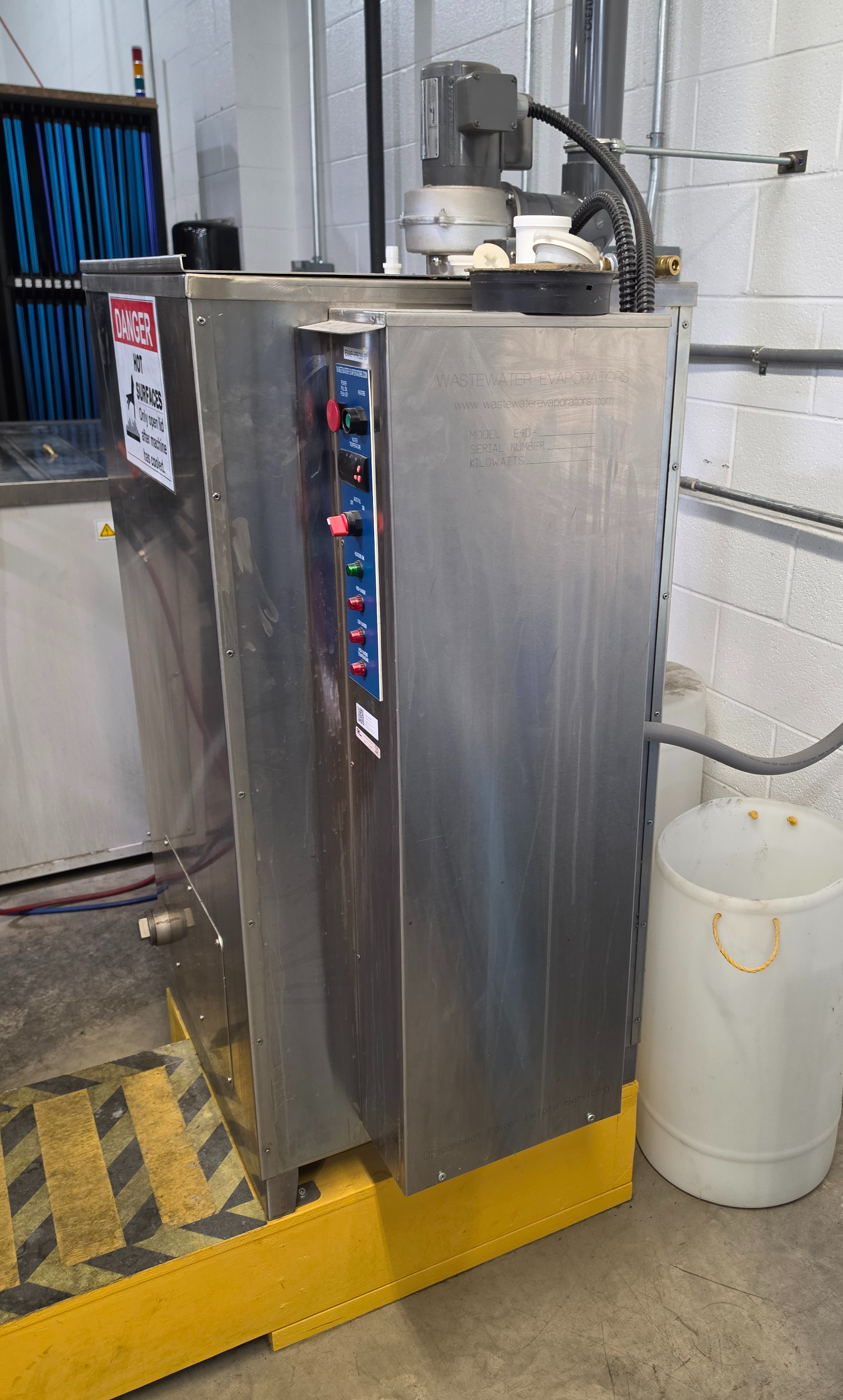 Used Aqueous Technologies Stencil Washer CLR + E4D Wastewater Evaporator (Matched System)