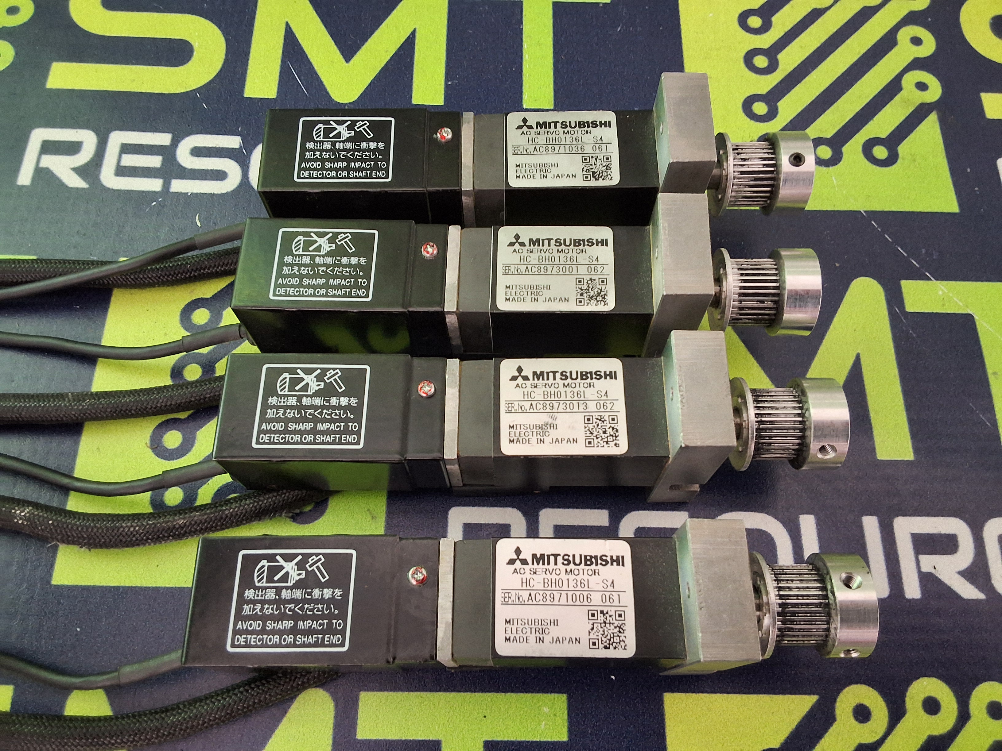 Used MITSUBISHI HC-BH0136L-S4 AC SERVO MOTOR  