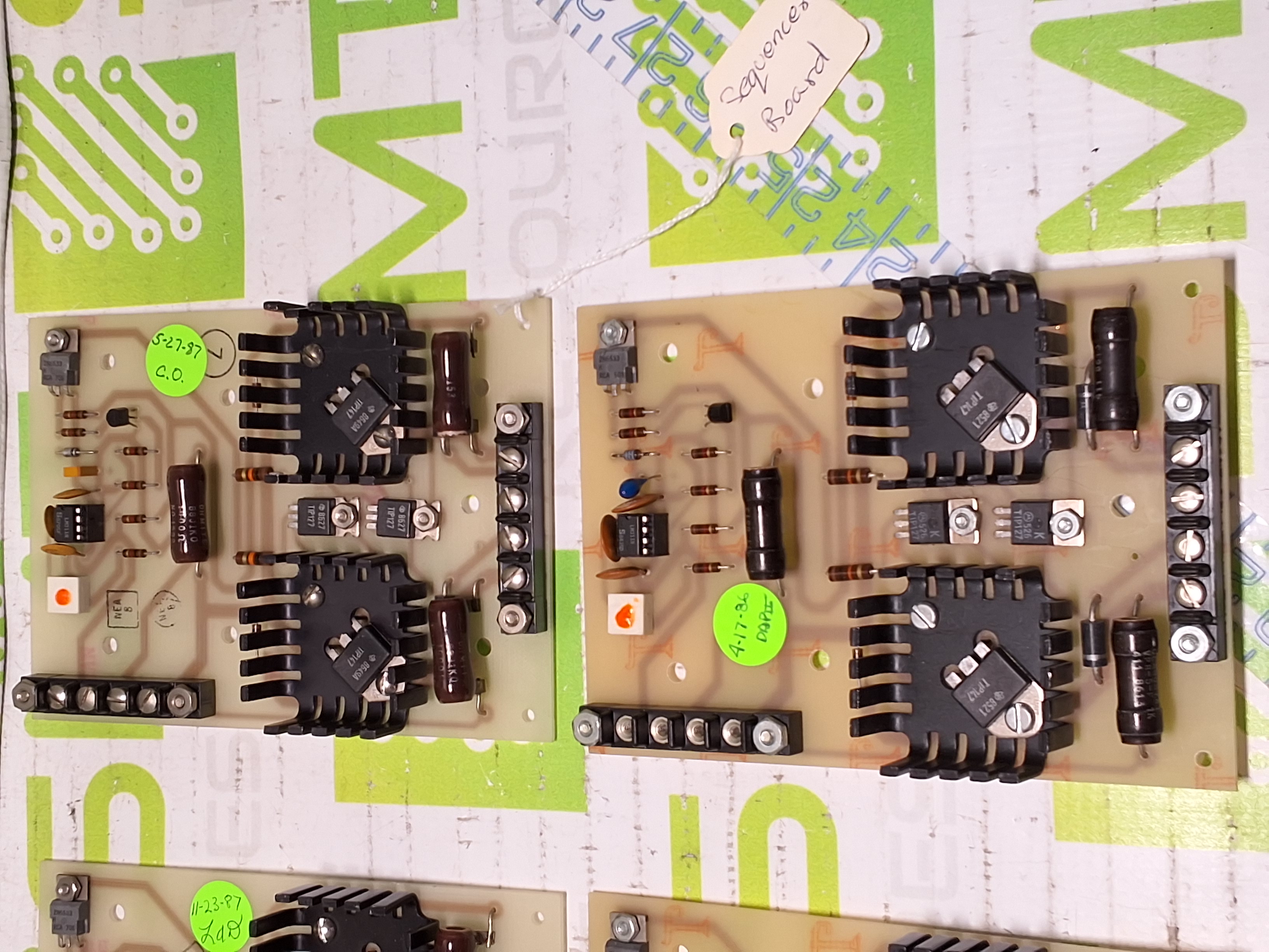 Used 400-382B SEQUENCES PCB