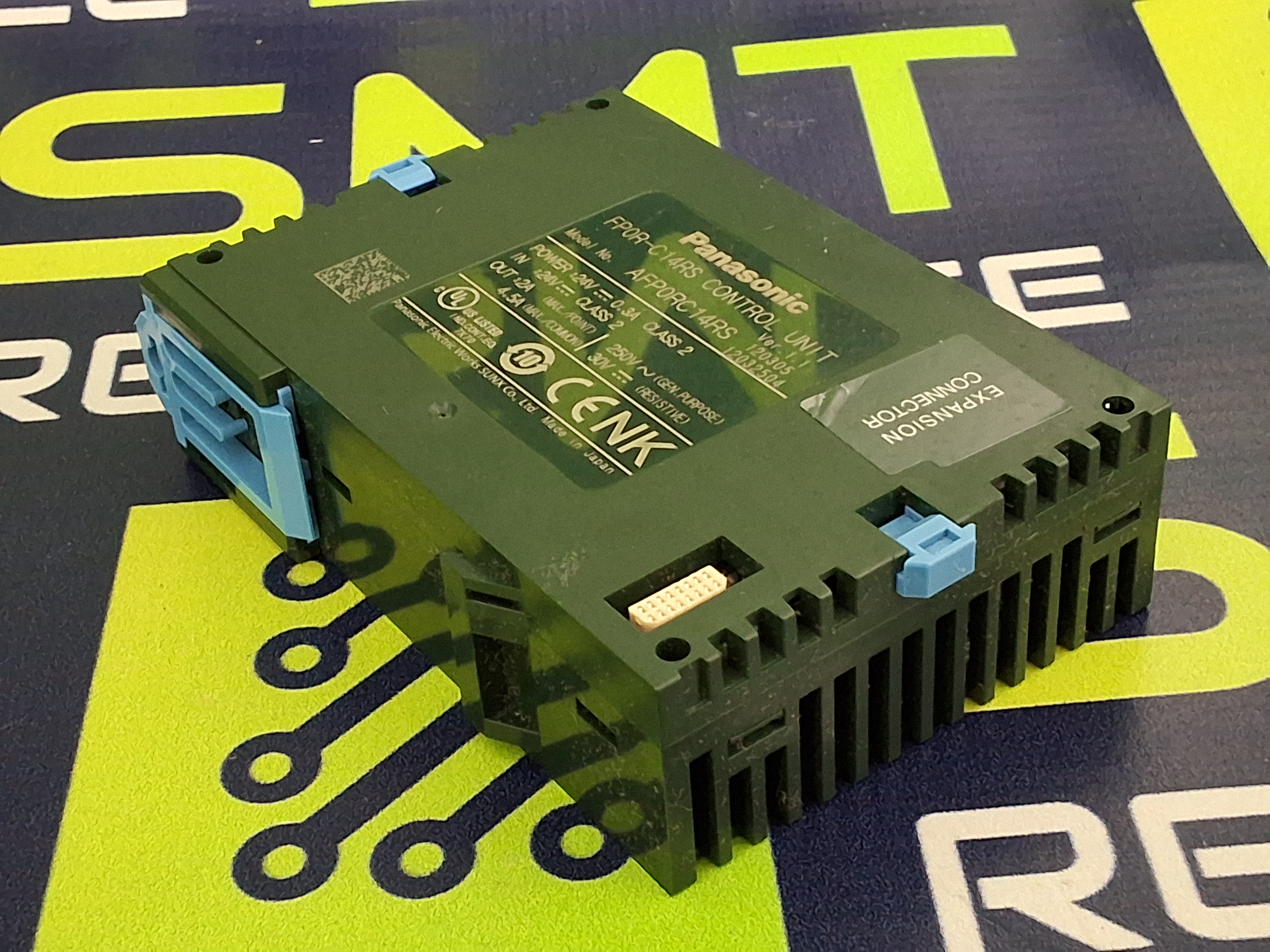 Used PANASONIC FP0R-C14RS PROGRAMMABLE LOGIC CONTROLLER AFP0RC14RS