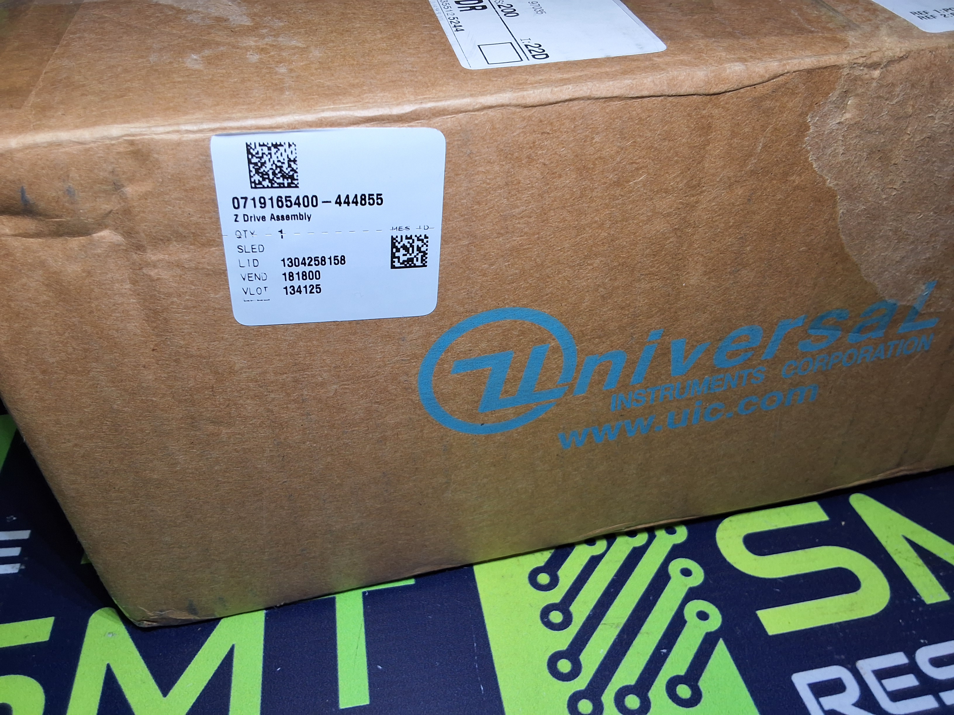 Used UNIVERSAL INSTRUMENTS Z DRIVE ASSEMBLY 49511005 / 49511006 - BRAND NEW & TESTED