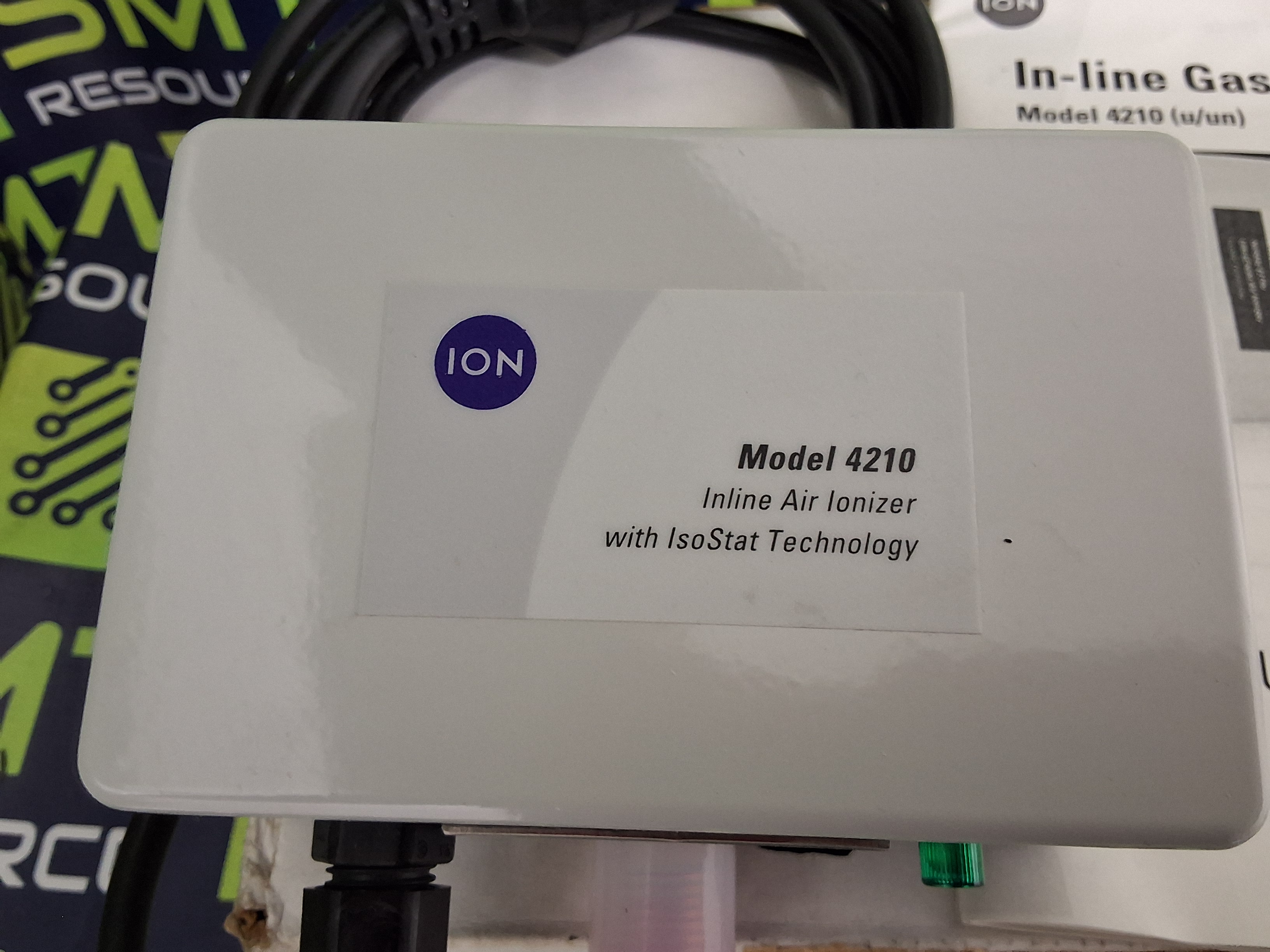 ION SYSTEMS MODEL: 4210 IN-LINE AIR IONIZER - BRAND NEW