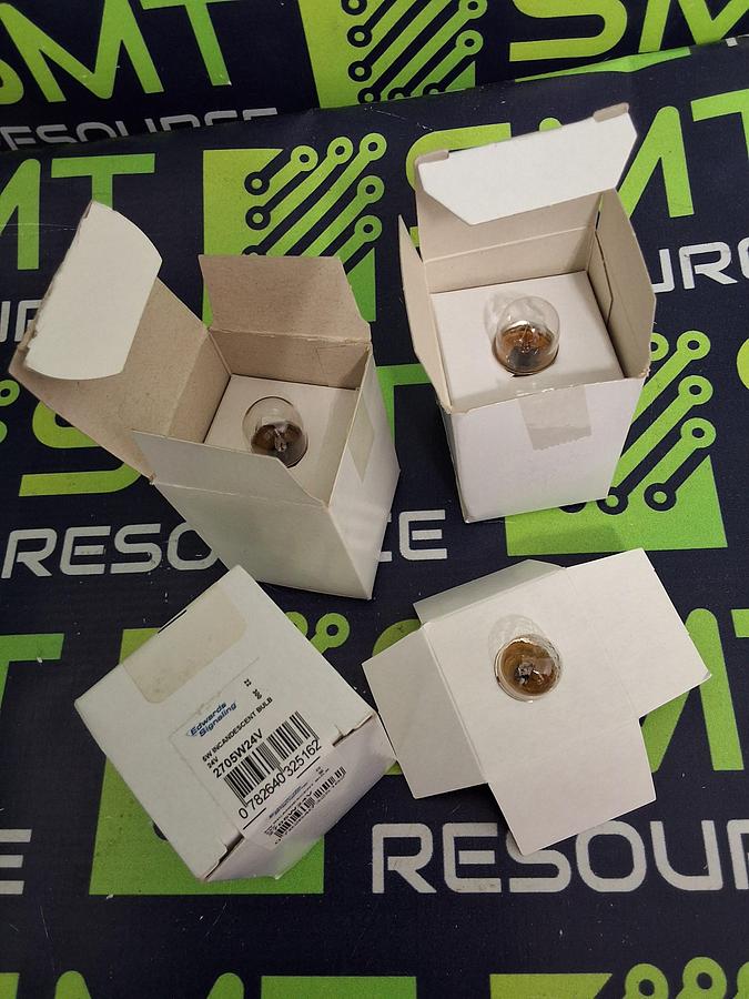 EDWARDS SIGNALING 2705W24V INCANDESCENT LIGHT BULB 5W 24V - LOT OF 3 - BRAND NEW