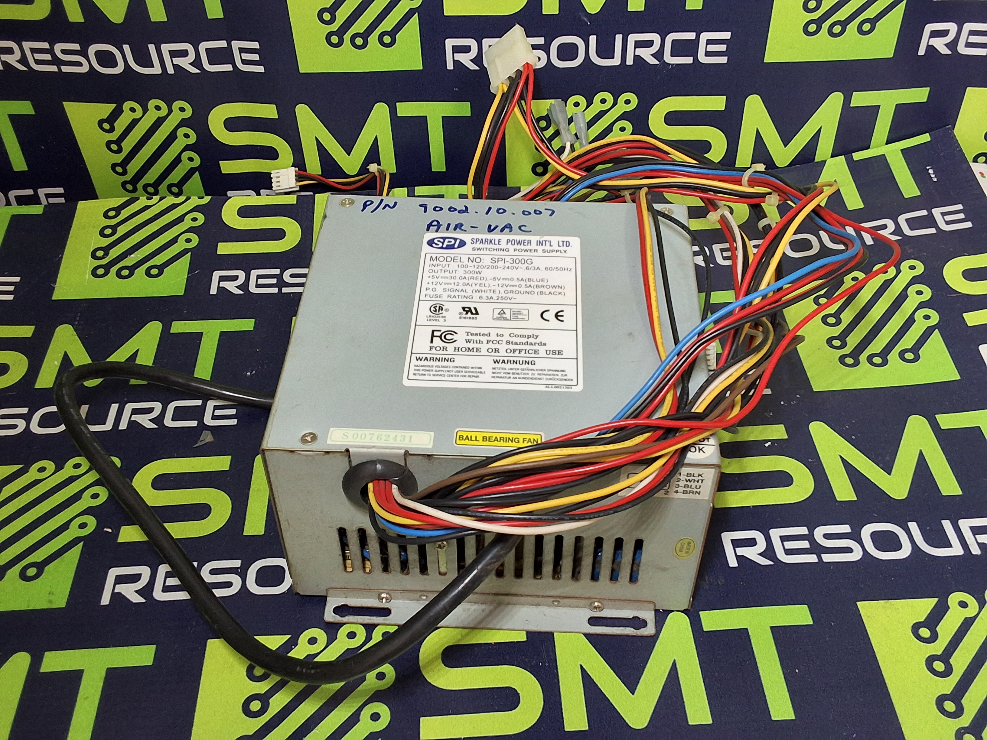 Used SPARKLE SPI-300G SWITCHING POWER SUPPLY 300W