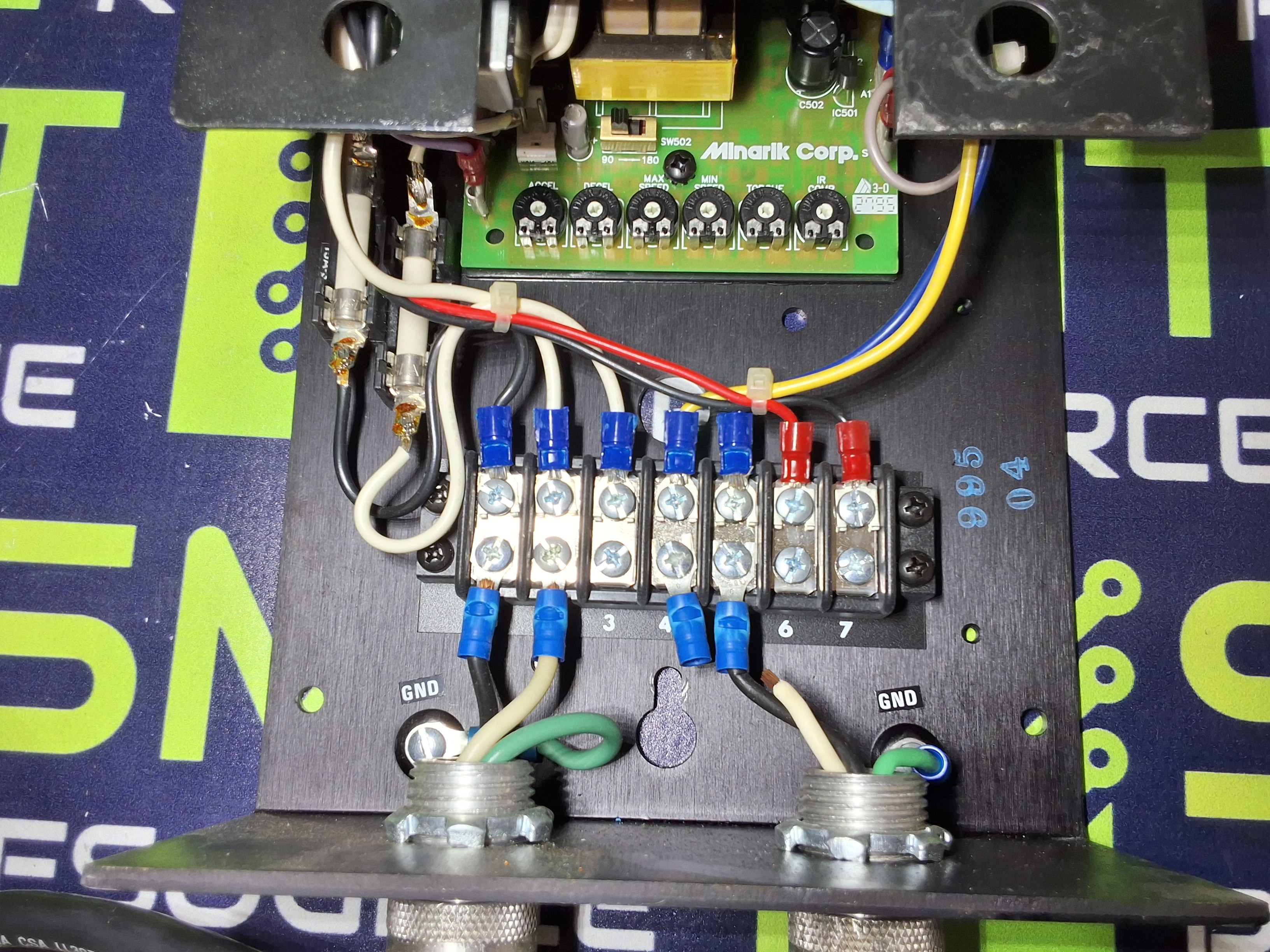 Used MINARIK CORP MM23101A MOTOR MASTER 20000 SERIES DRIVE CONTROL