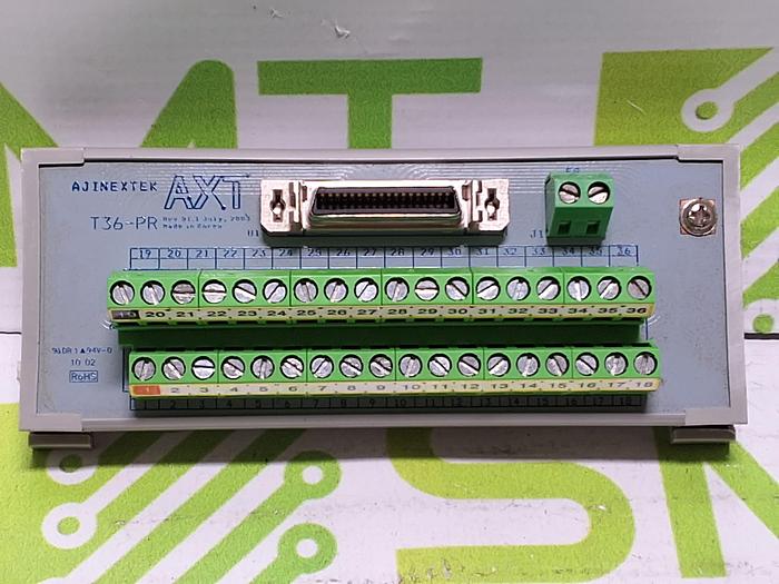 Used AXT AJINEXTEK T36-PR TERMINAL BLOCK