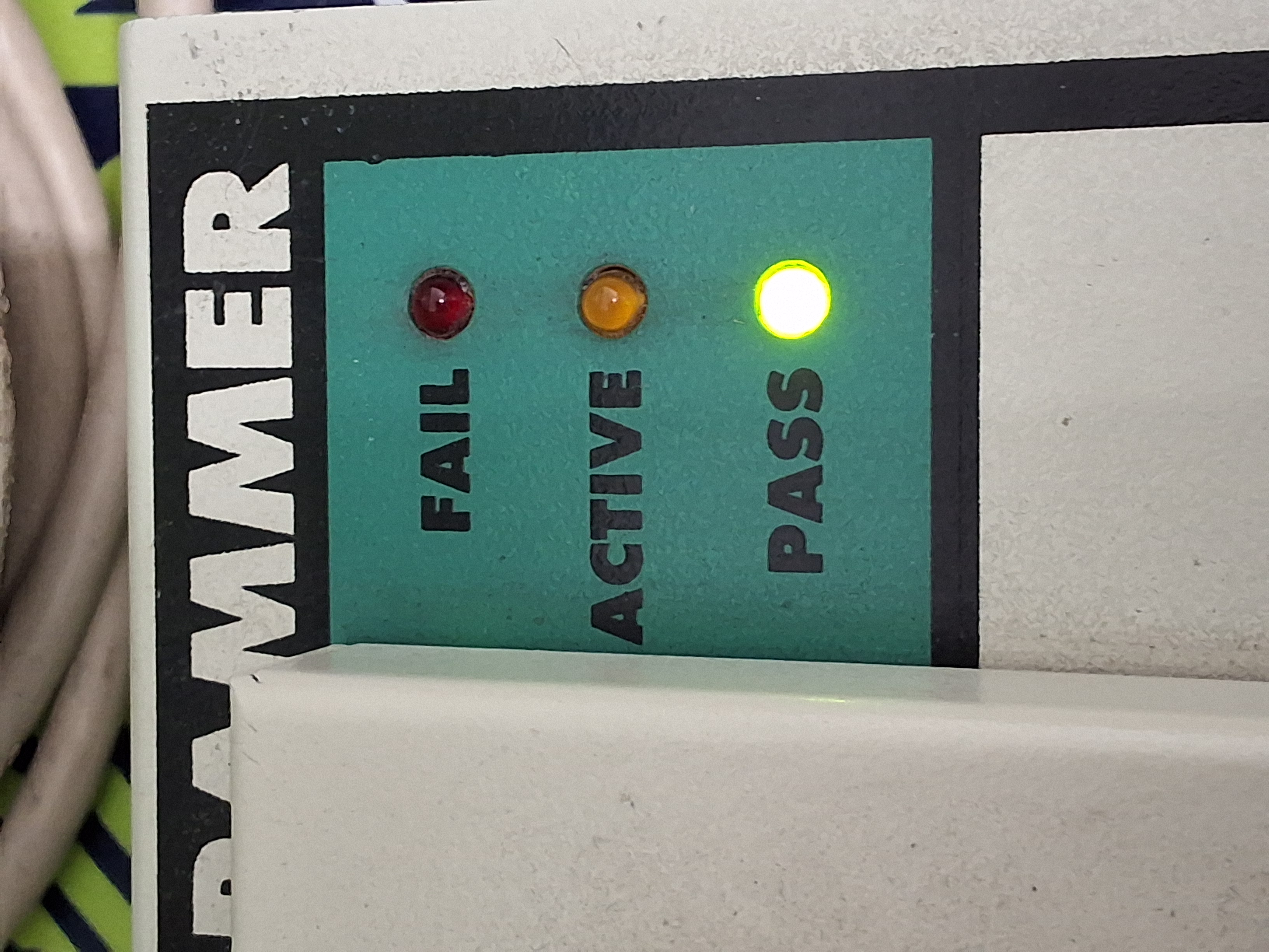 Used BP MICROSYSTEMS BP-1200 UNIVERSAL DEVICE PROGRAMMER WITH SM44P SOCKET MODULE AND CABLES