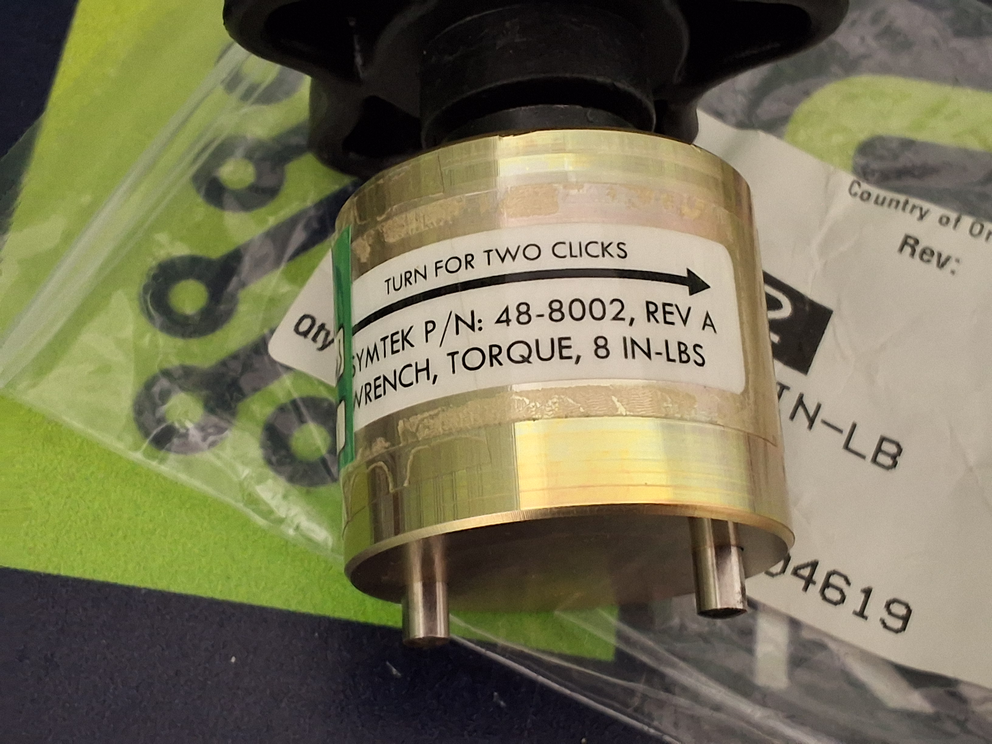 ASYMTEK NORDSON 48-8002 TORQUE WRENCH 8 IN-LB - BRAND NEW