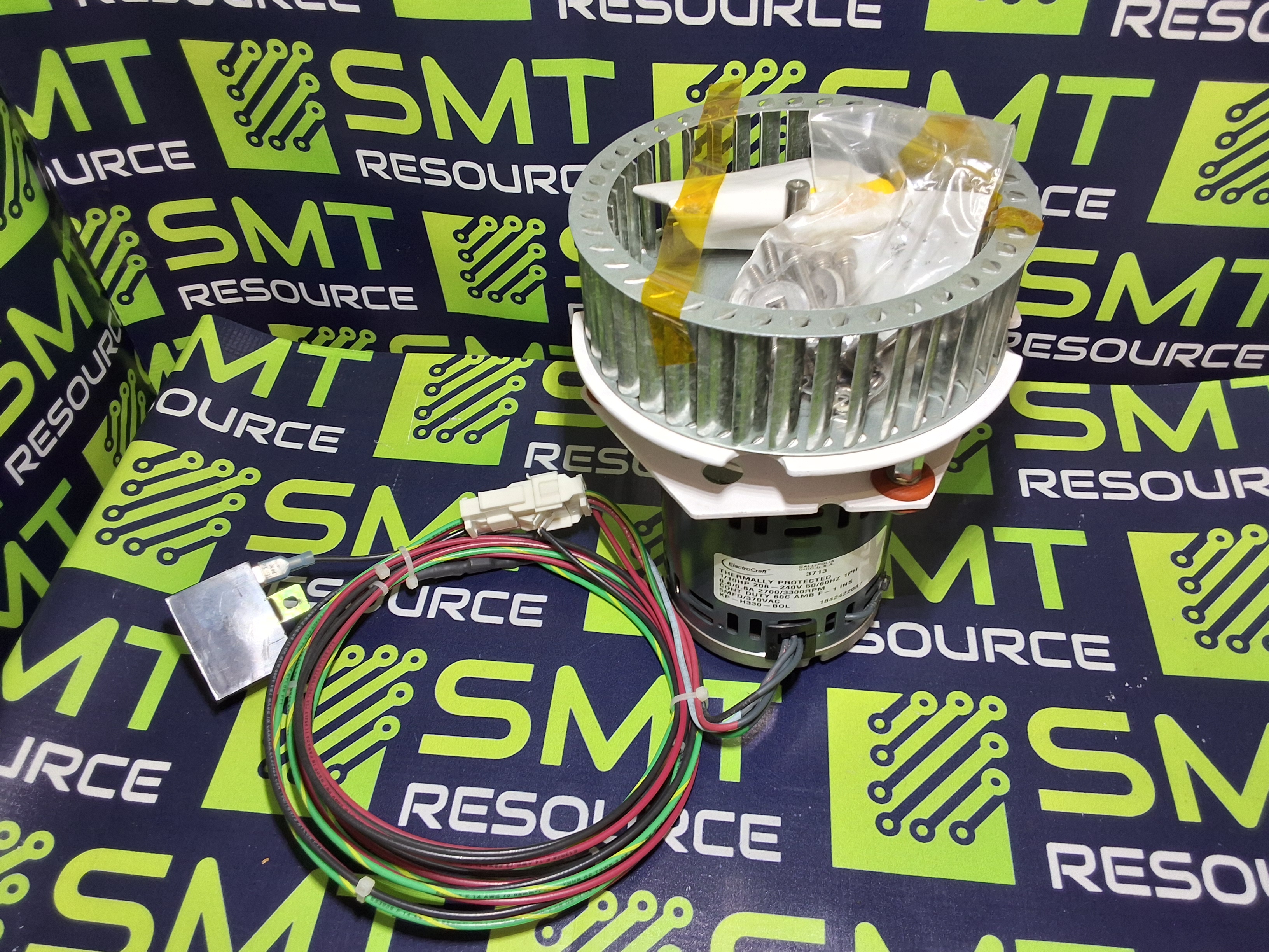 Used ELECTROCRAFT KP-H330-BOL REFLOW OVEN BLOWER MOTOR - 1842422087 - BRAND NEW