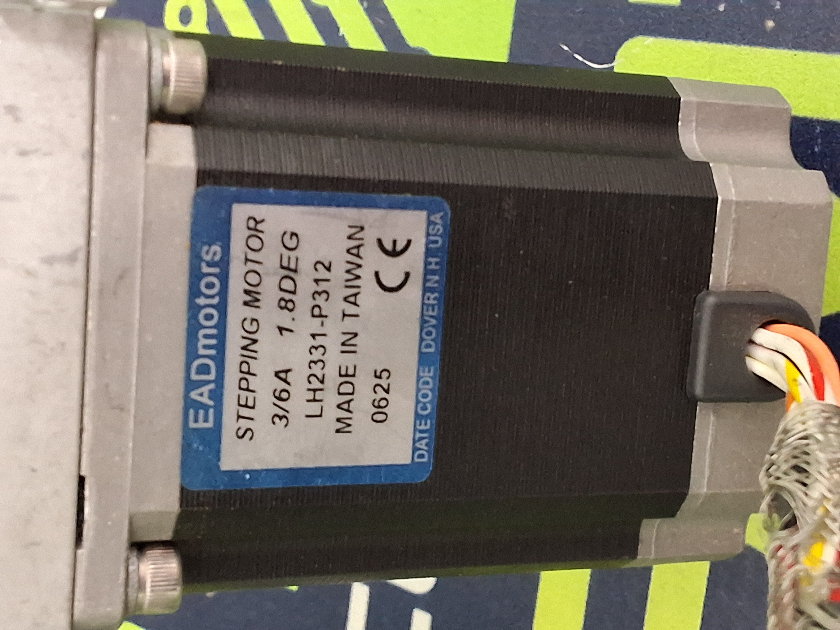 Used EADmotors LH2331-P312 STEPPING MOTOR 1.8° 3/6A
