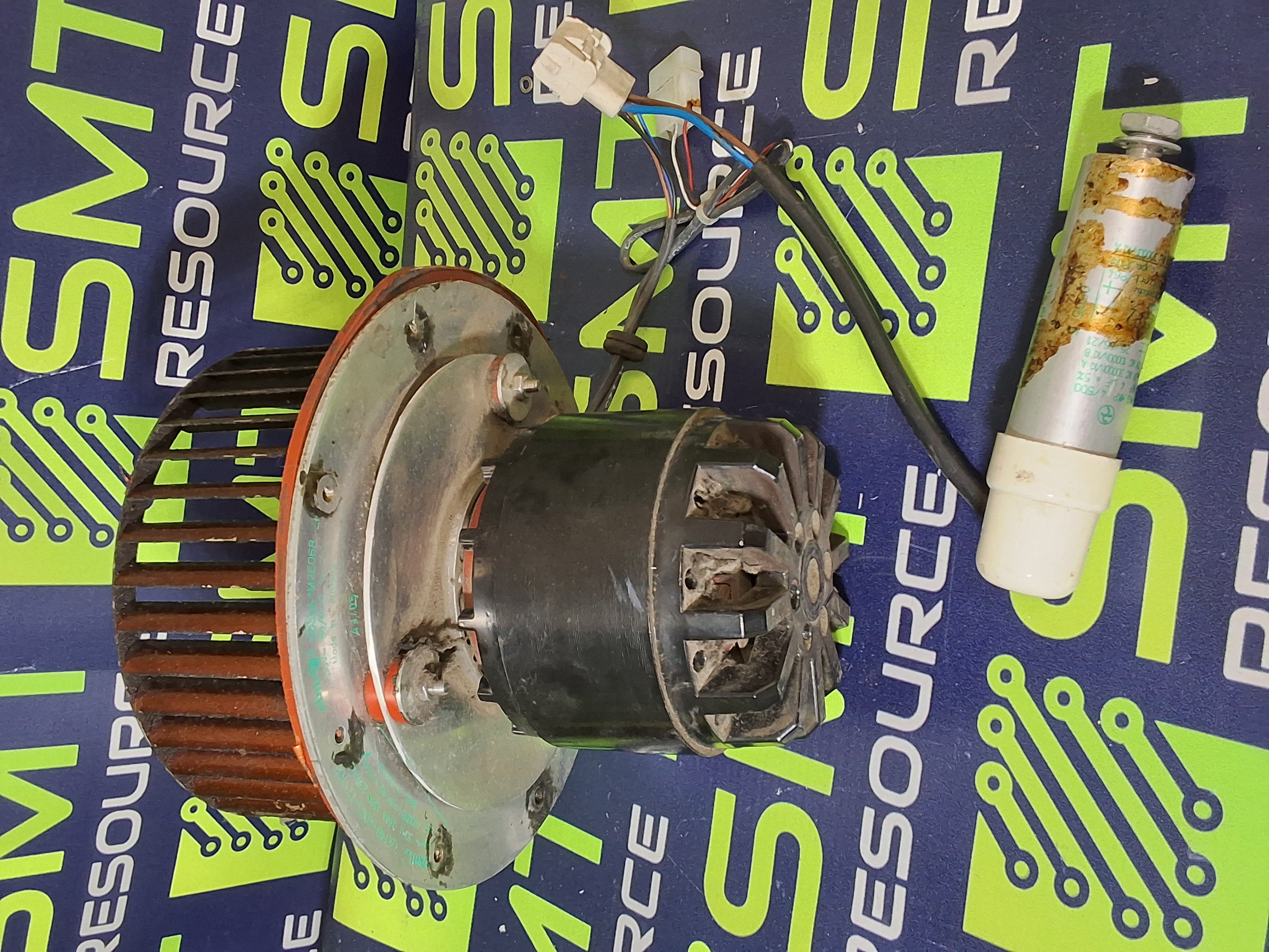 Used ELECTROVERT EBMPAPST R2E140-AQ03-12 SPEEDLINE BLOWER MOTOR 