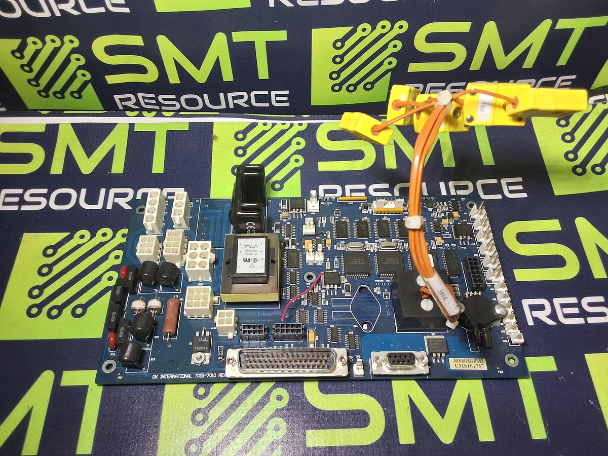 Used METCAL OK INTERNATIONAL 7051-7010 REV: K2 CIRCUIT BOARD ASSEMBLY