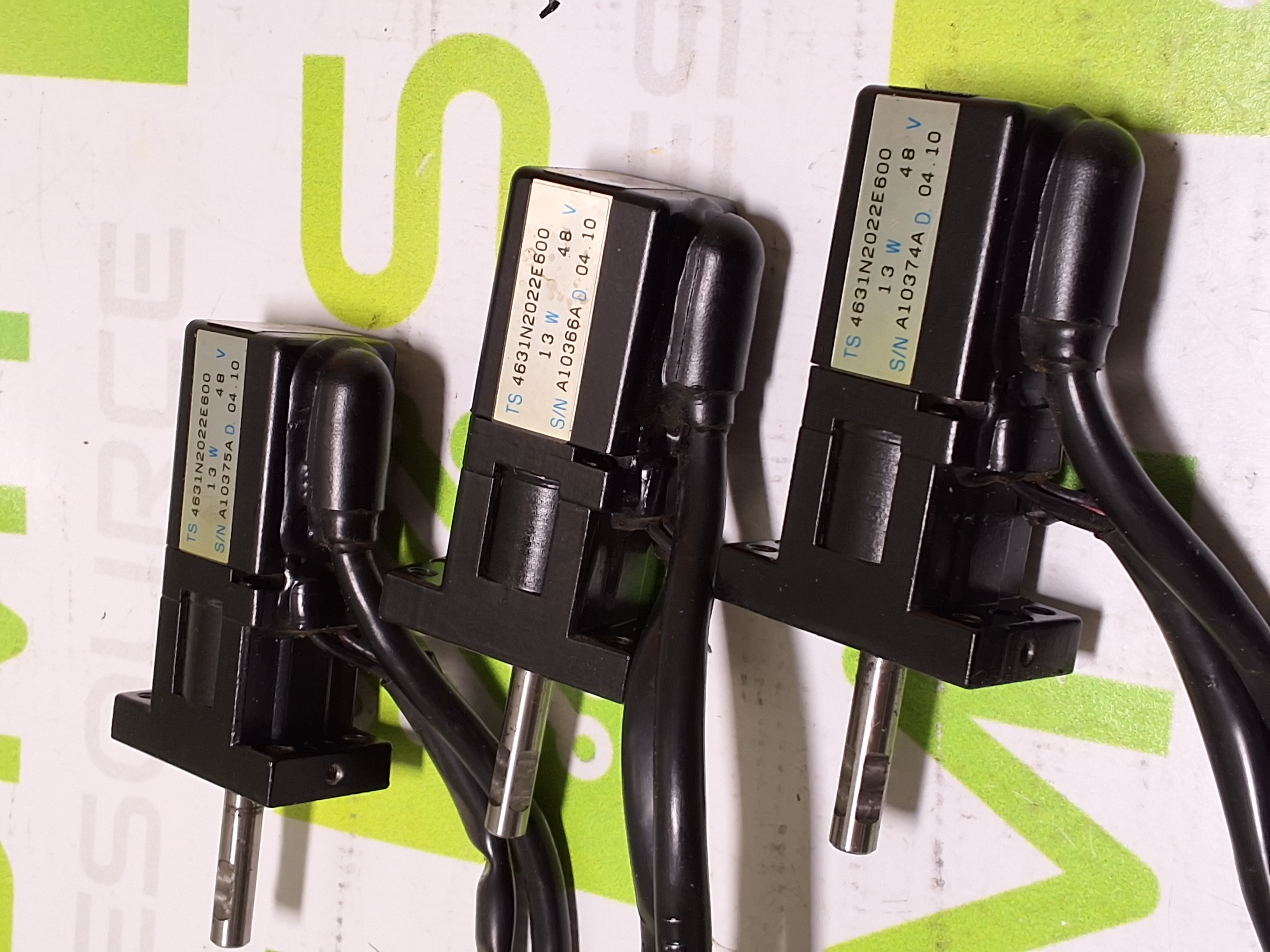 Used JUKI 4631N2022E600 AXIS MOTOR 13W 48V