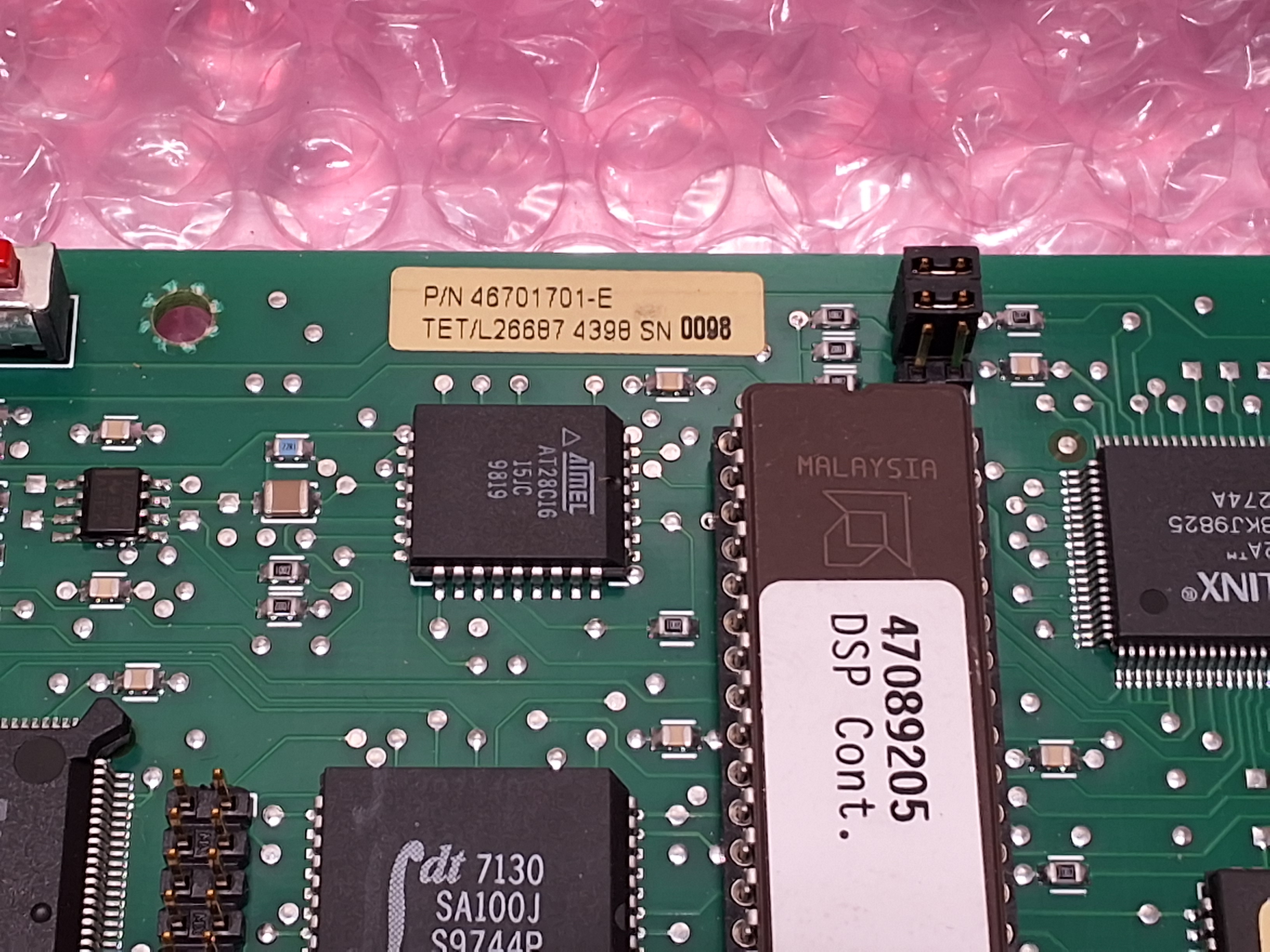 UNIVERSAL INSTRUMENTS 46701701 DSP CONTROL ASSEMBLY PCB - BRAND NEW