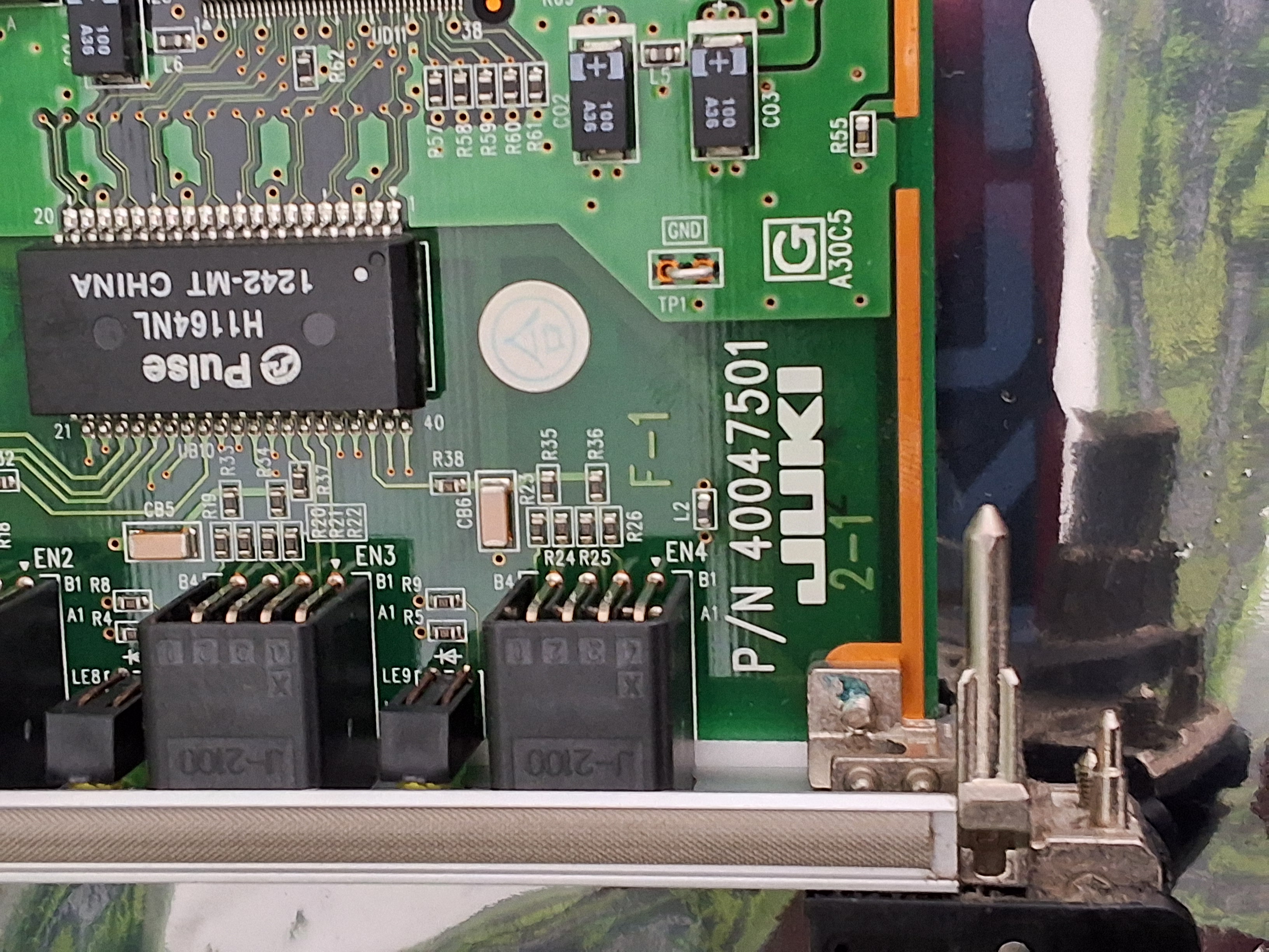 Used JUKI 40047501 CompactPCI COMMUNICATION CARD ASS'Y 40048066