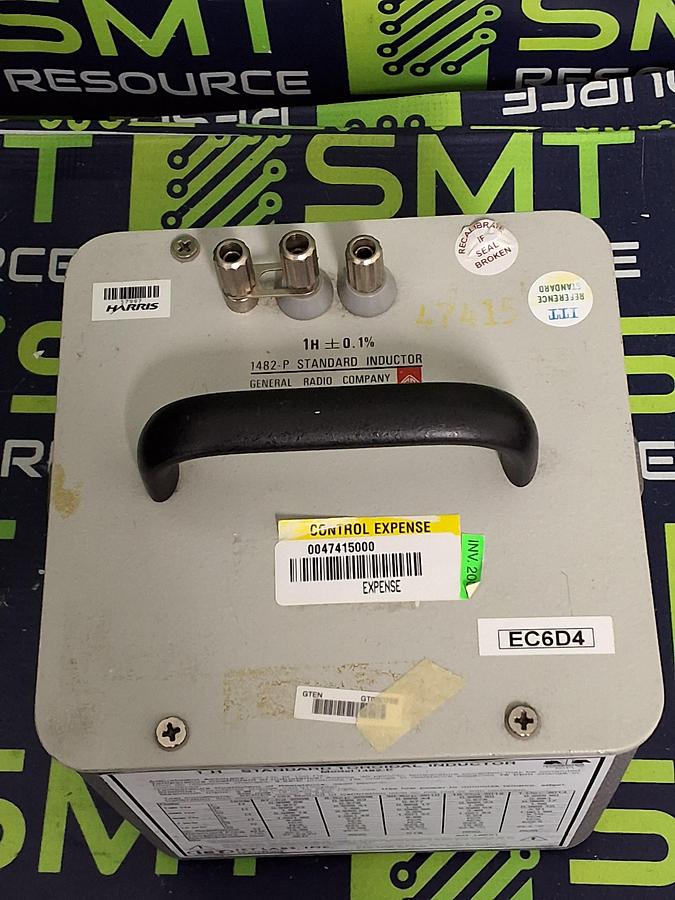 Used GENERAL RADIO COMPANY GenRad IET LABS 1482-R STANDARD INDUCTOR 5H ±0.1%