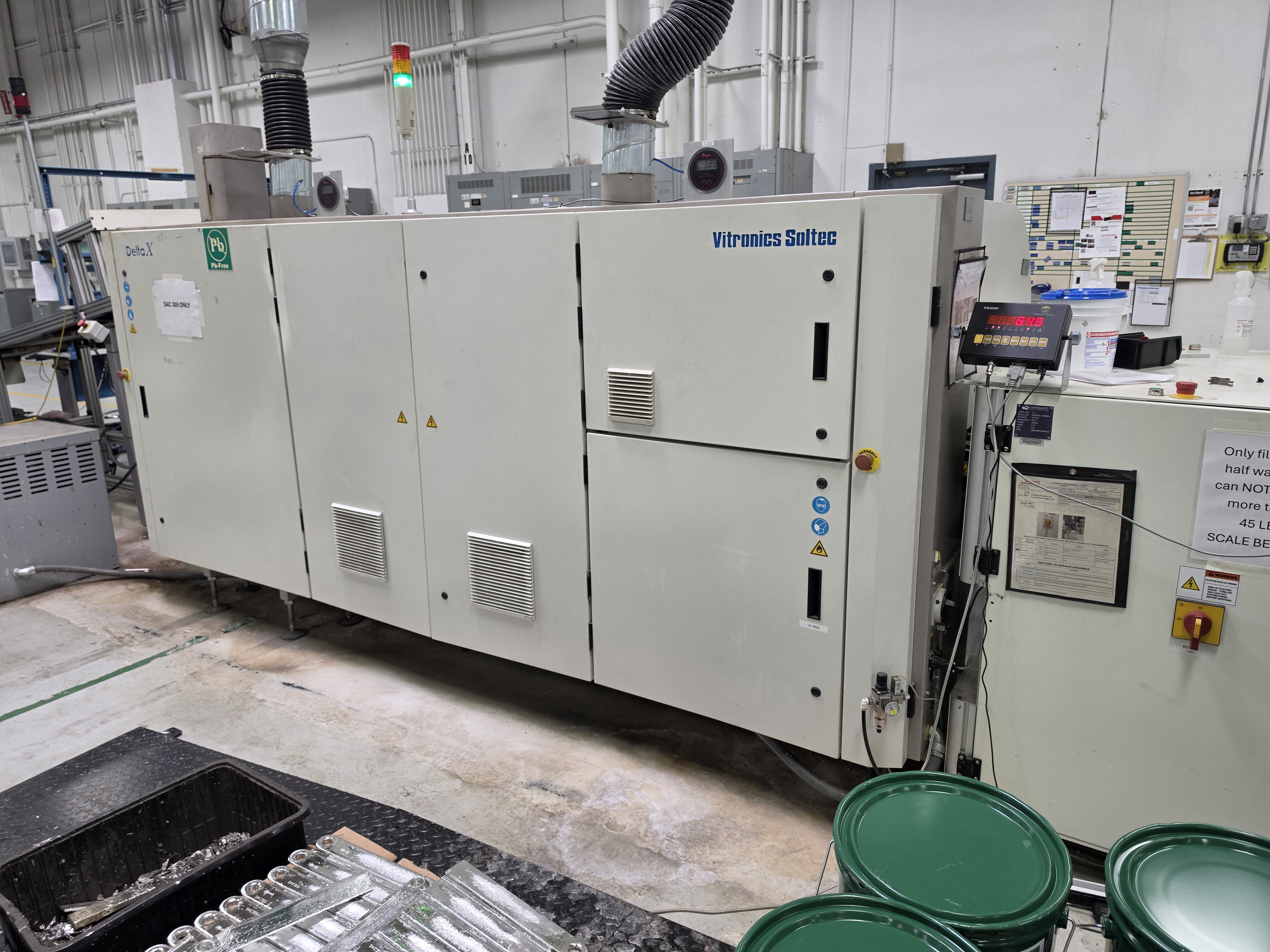 Used Vitronics Soltec Delta X – Lead‑Free Wave Solder Machine