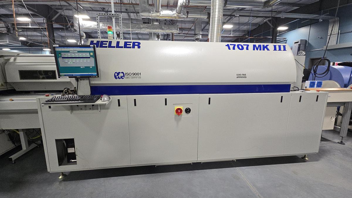 Used Heller 1707 MKIII Reflow Oven