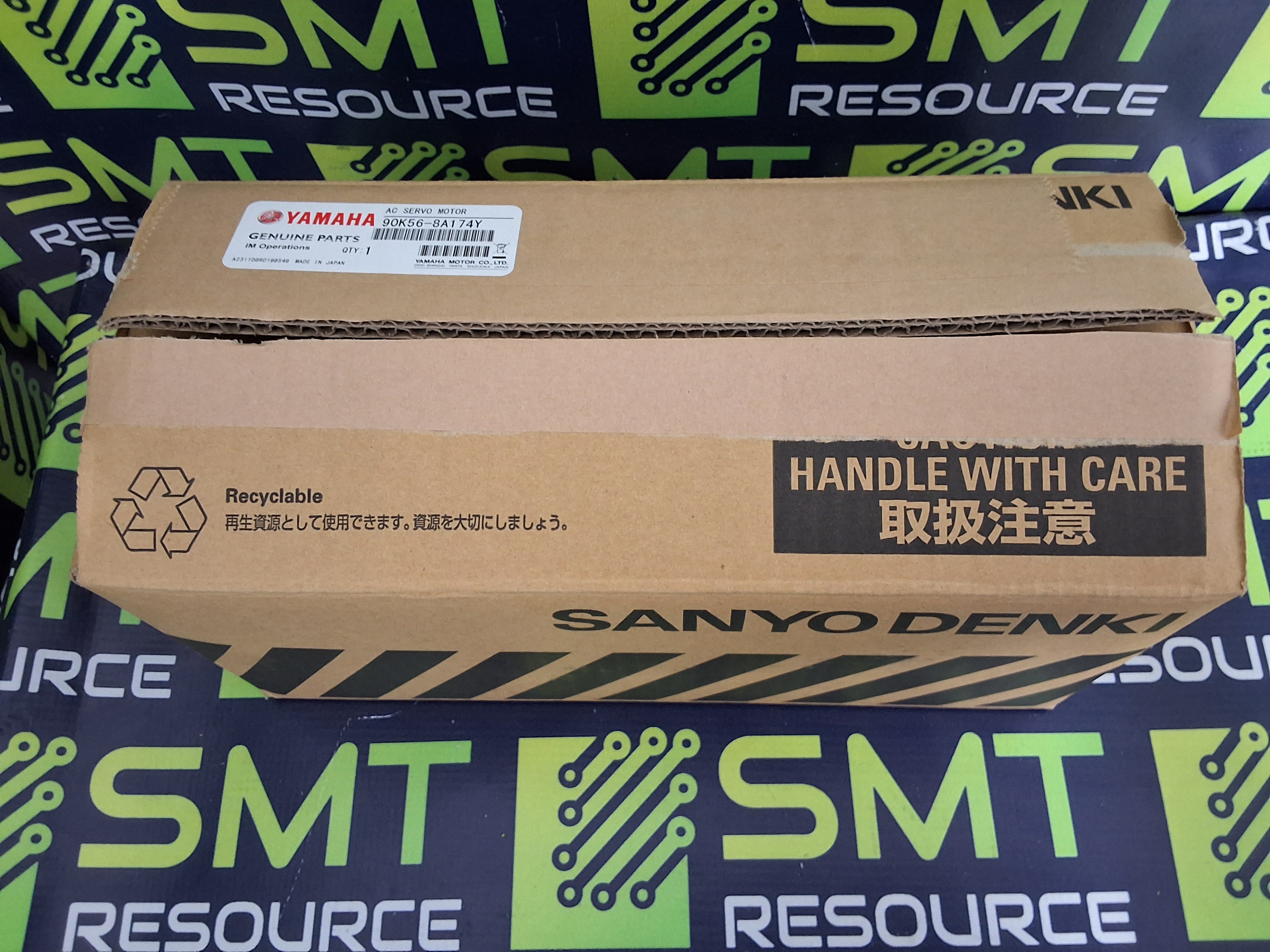 SANYO DENKI P50B08100DXS4Y YAMAHA 90k56-8A174Y AC SERVO MOTOR 1000W AC200V 6.7A - BRAND NEW