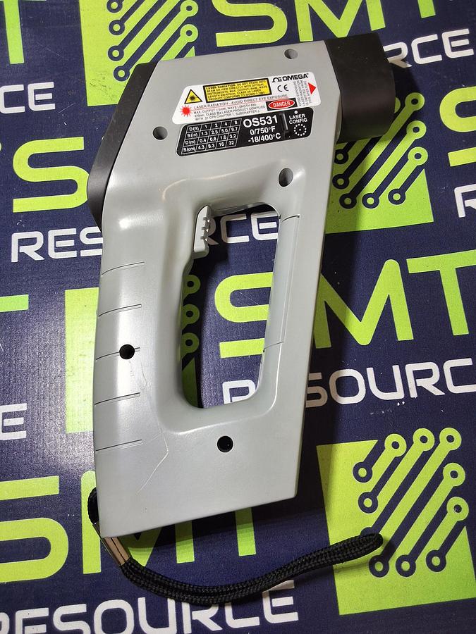 Used OMEGASCOPE OS530 HANDHELD INFRARED THERMOMETER -22/250F
