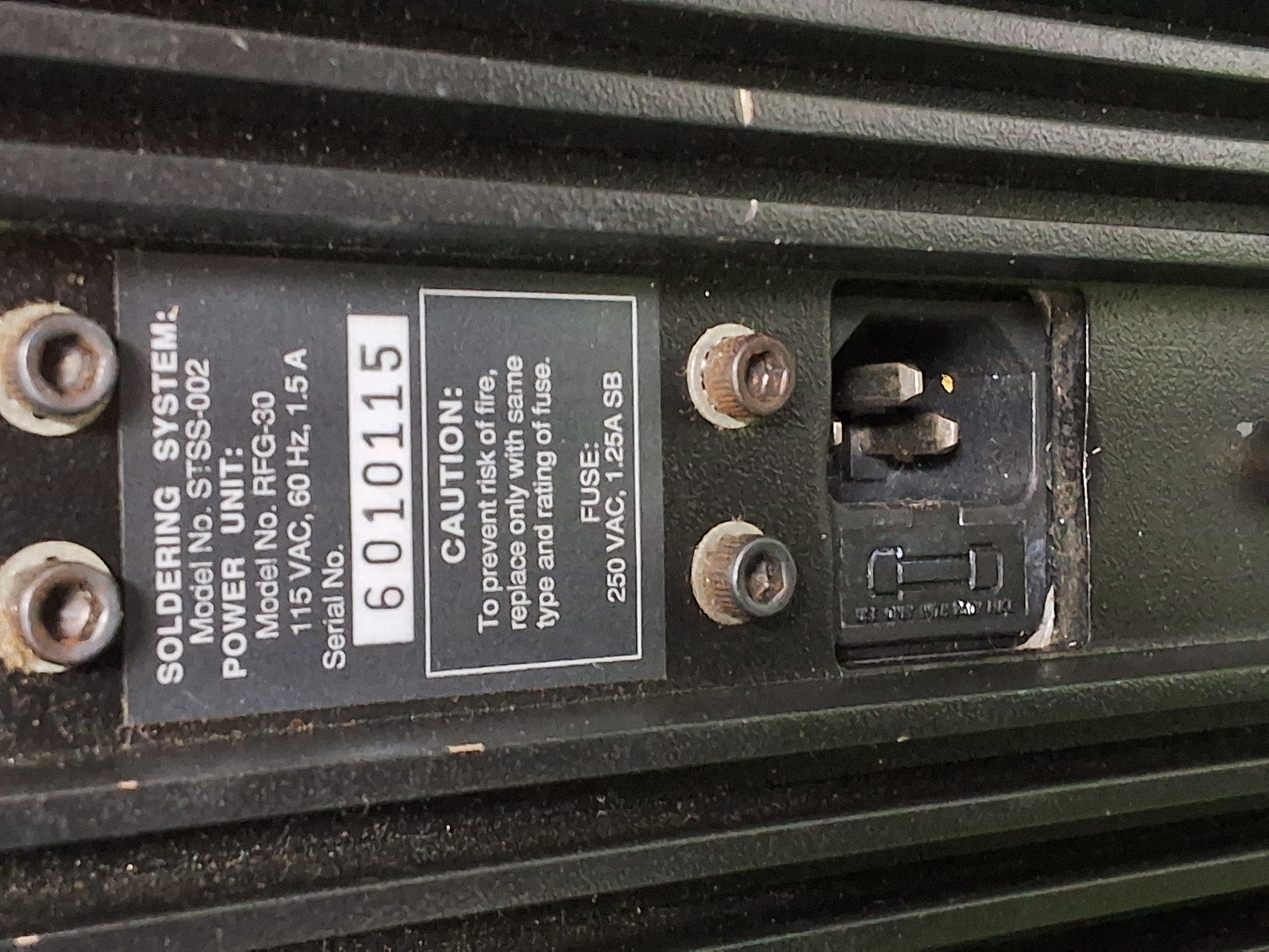 Used METCAL STSS-002 / PS2 SOLDERING SYSTEM 115VAC 60Hz 1.5A