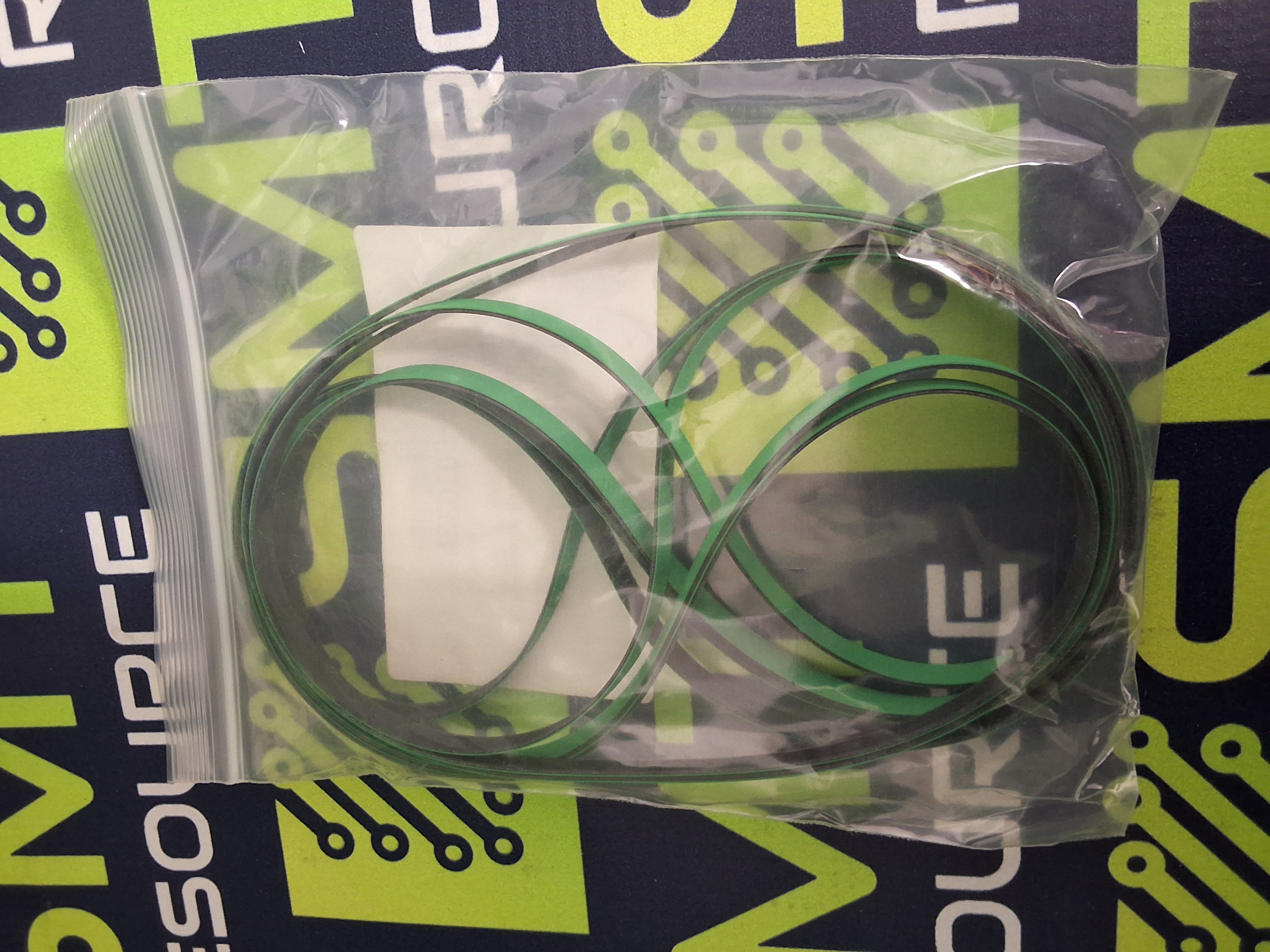 Used SAMSUNG/HANWHA MC05-001032A REPLACEMENT FLAT BELT-410_R - LOT OF 2 UNITS
