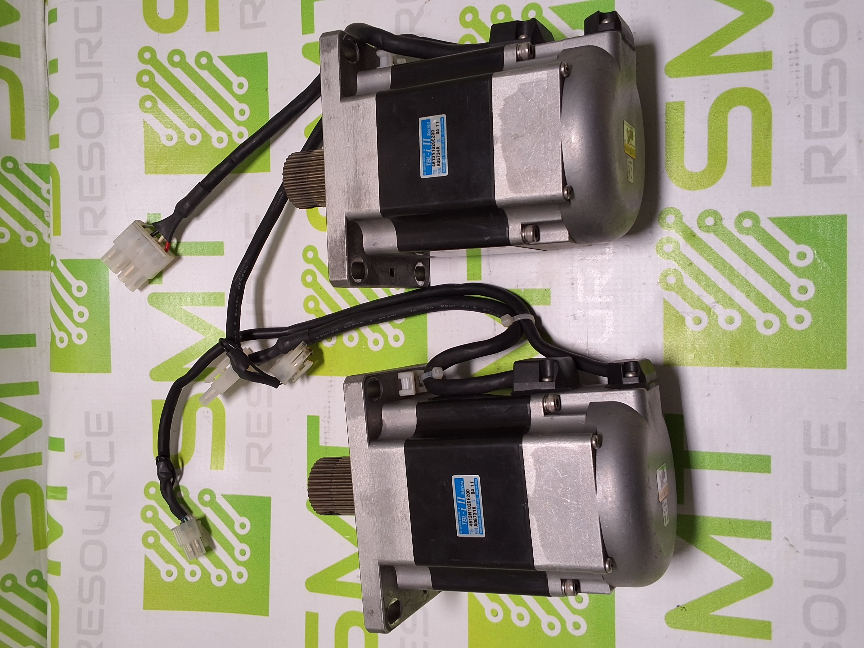 Used TAMAGAWA SEIKI CO. 4613N1020E200 AC SERVO MOTOR TBL-i 2 Series