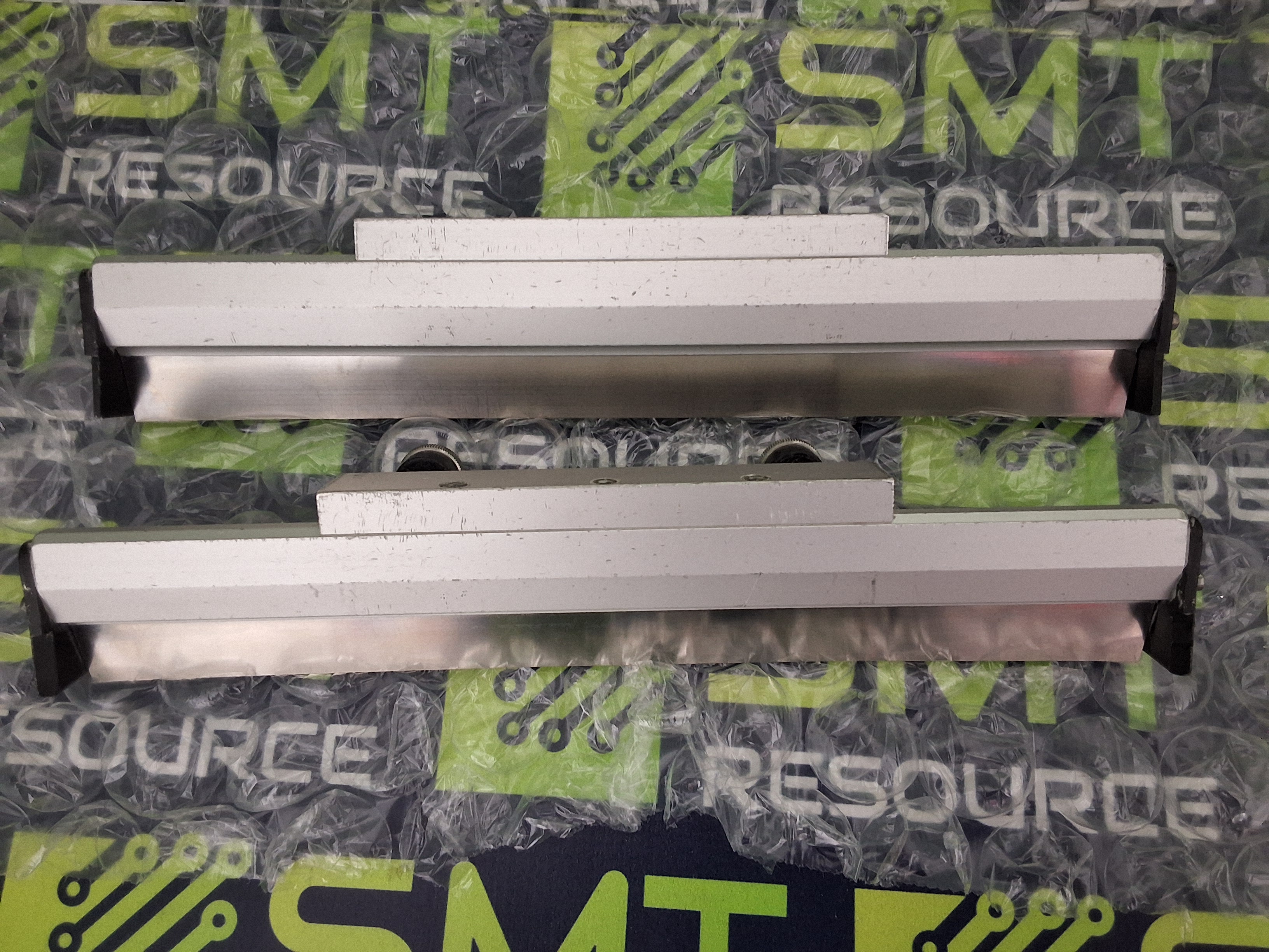 Used EKRA 65° 300mm METAL SQUEEGEE SET ASSEMBLY - LOT OF 2 UNITS