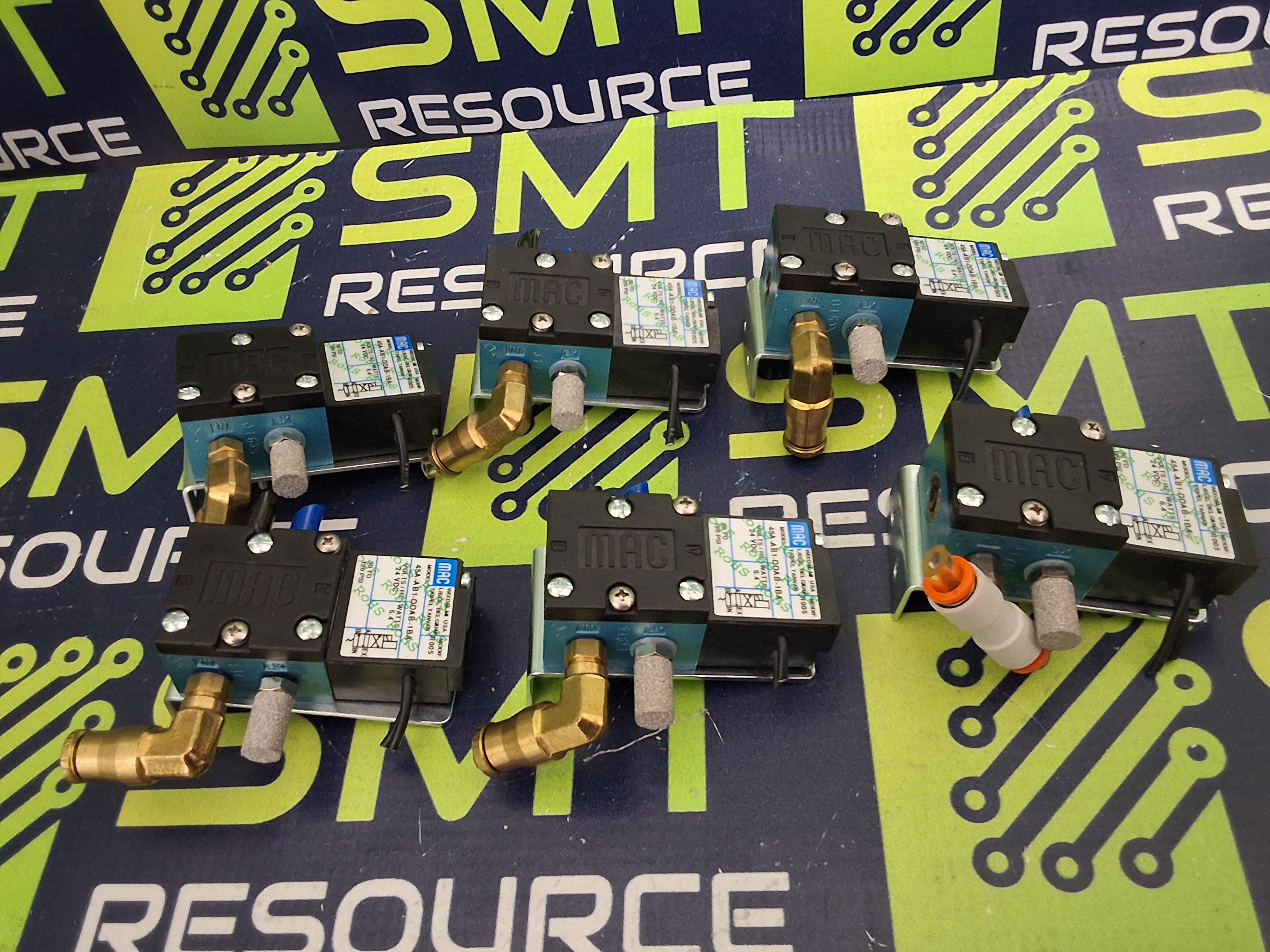 Used MAC 45A-AB1-DDAB-1BA SOLENOID VALVE 24VDC 5.4W