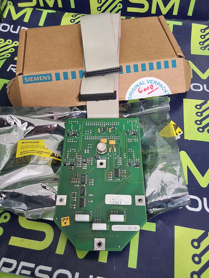 Used SIEMENS 00321215-06 CIRCUIT BOARD WITH CABLE 321215-06 / 00321215-06-Y0010P/N: 00321215-06