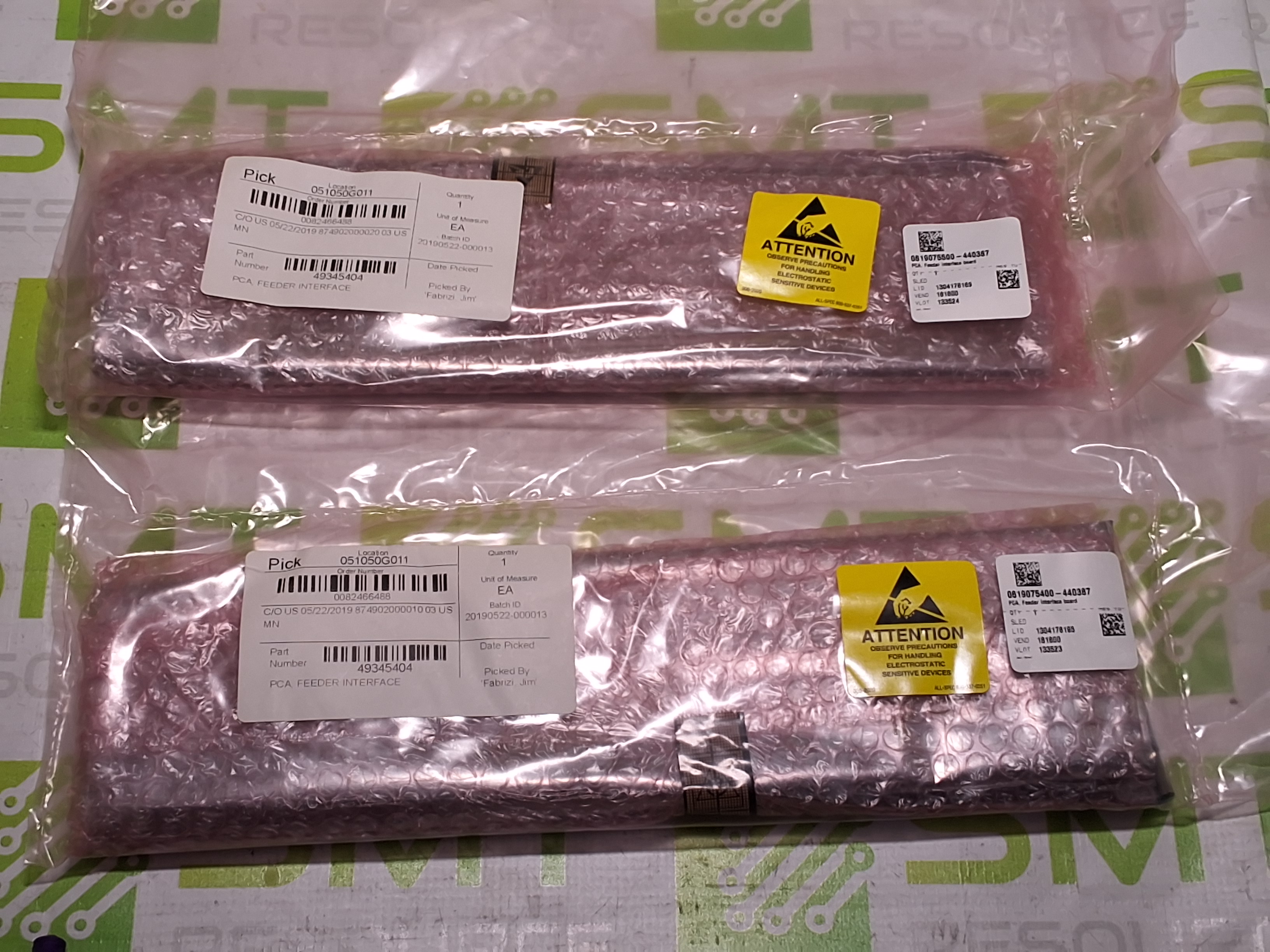 UNIVERSAL INSTRUMENTS PCA FEEDER INTERFACE BOARD 49345404-B - BRAND NEW