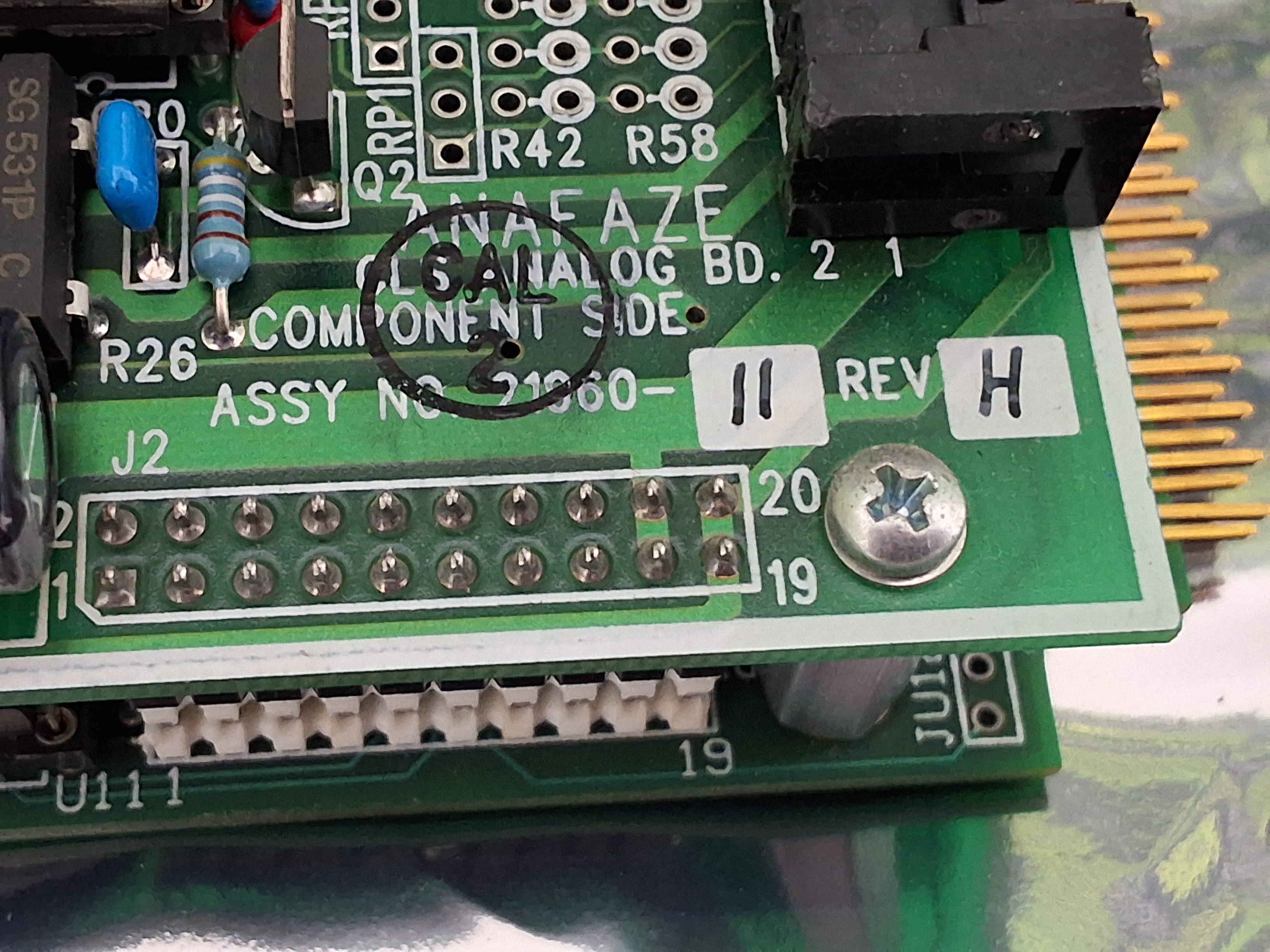 Used WATLOW ANAFAZE 21960-11 REV H PC BOARD