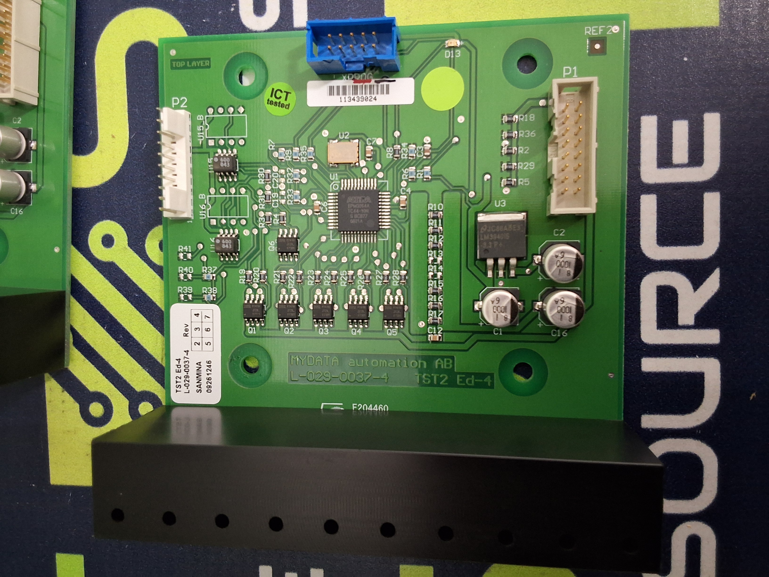 Used MYDATA L-029-0037-4 TST2 ED-4 BOARD