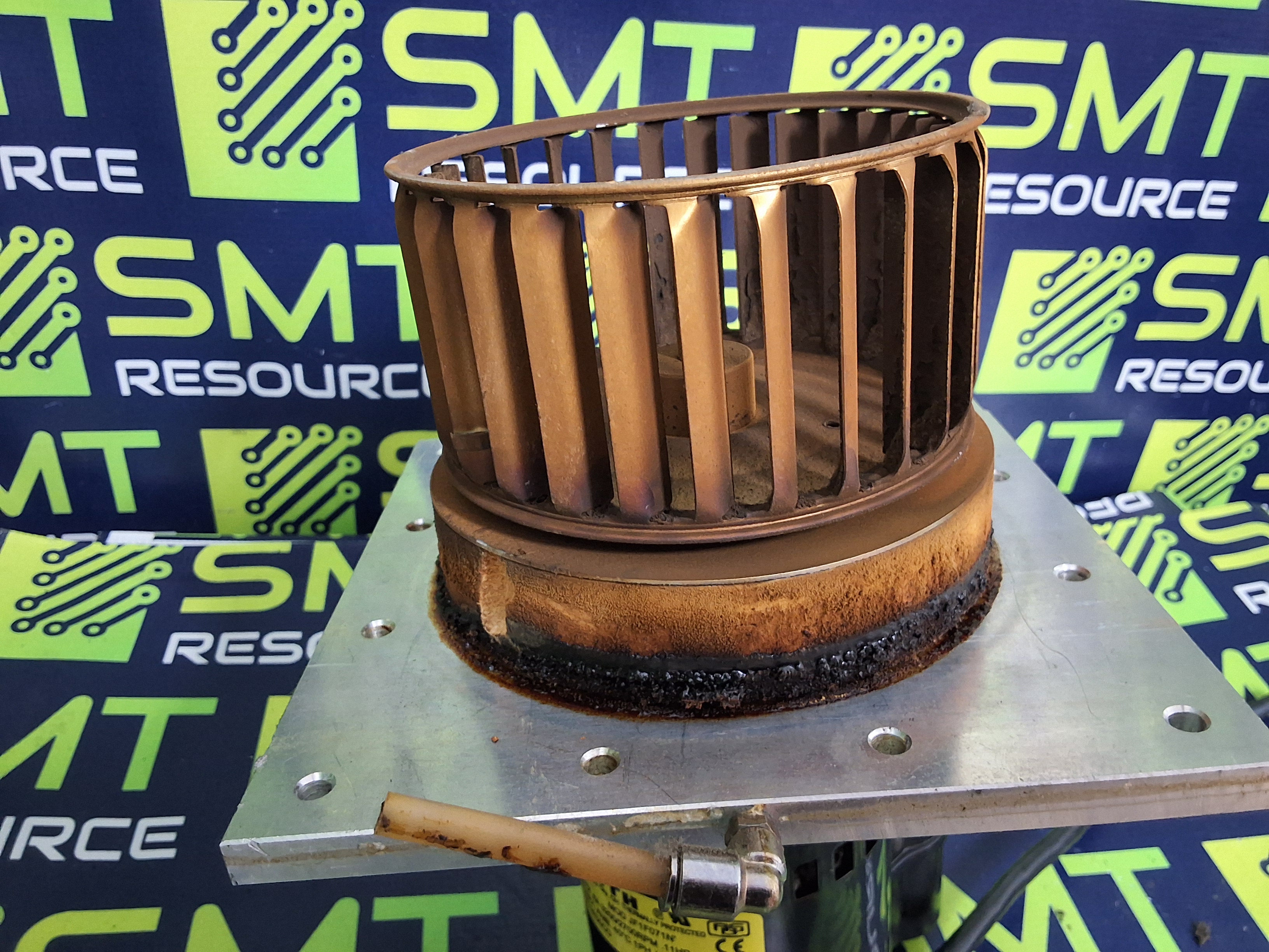 Used A.O. SMITH JF1F071N CONVECTION BLOWER DRIVE MOTOR & CAGE FAN