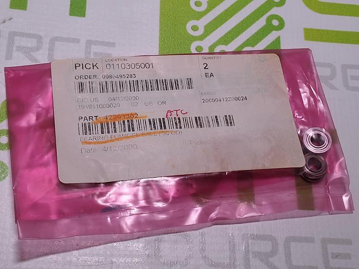 UNIVERSAL INSTRUMENTS 42303302 BEARING FLANGED BALL - LOT OF 2 - NEW