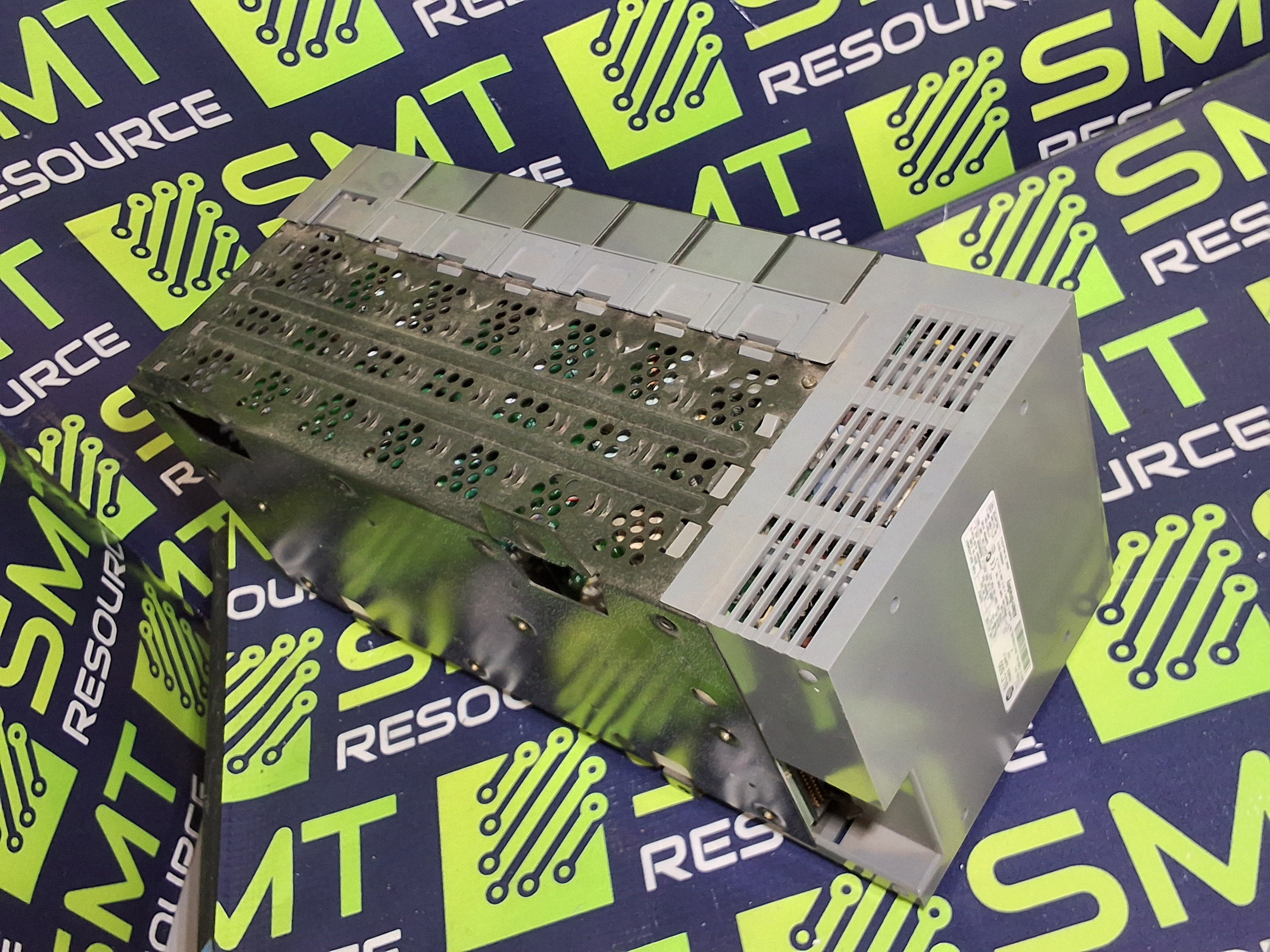Used ALLEN BRADLEY SLC 500 7-SLOT RACK DC POWER SUPPLY SLC 5/03 CPU MODULE 1746-A7 WITH 2 KEYS