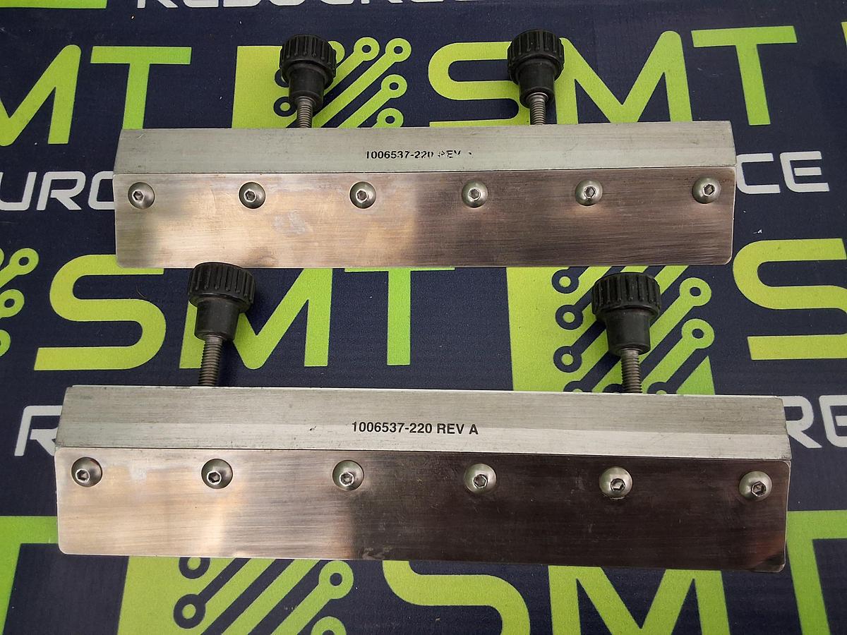Used MPM / SPEEDLINE 1006537-220 SQUEEGEE HOLDER 220mm - LOT OF 2 UNITS