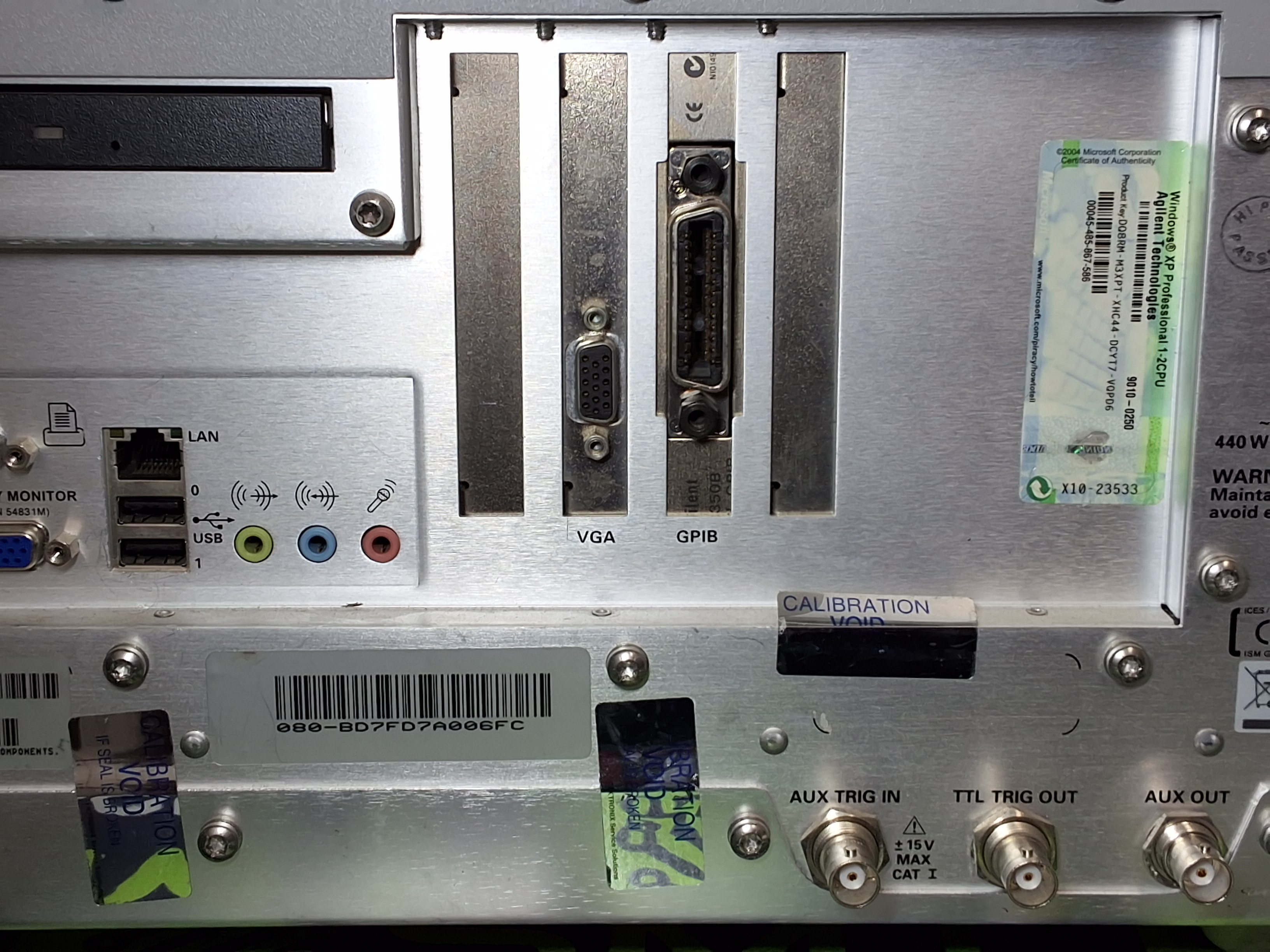 Used AGILENT INFINIIUM 54831D MSO 600 MHz 4 GSa/s