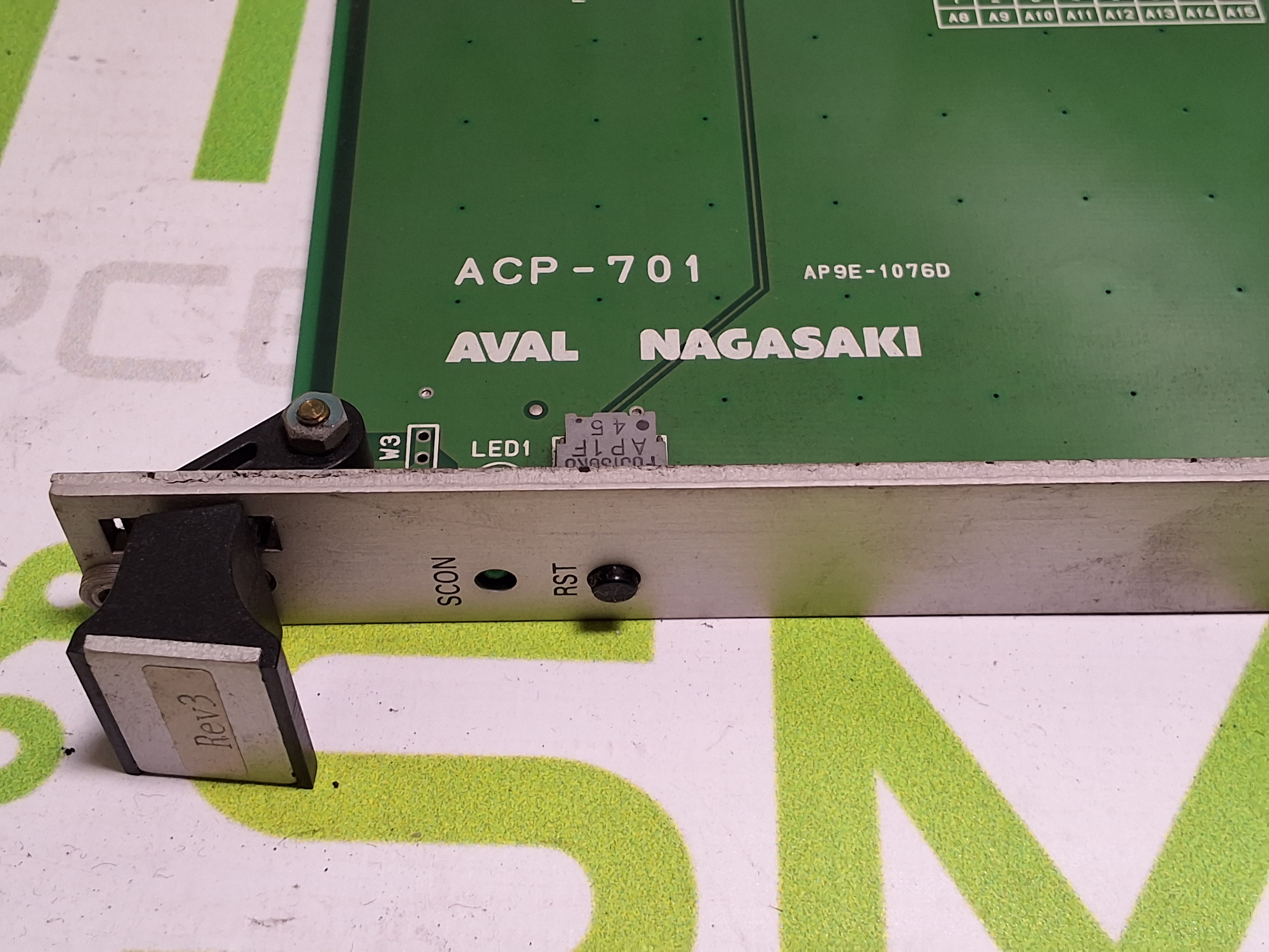 Used AVAL NAGASAKI ACP-701 CIRCUIT BOARD AVAL DATA