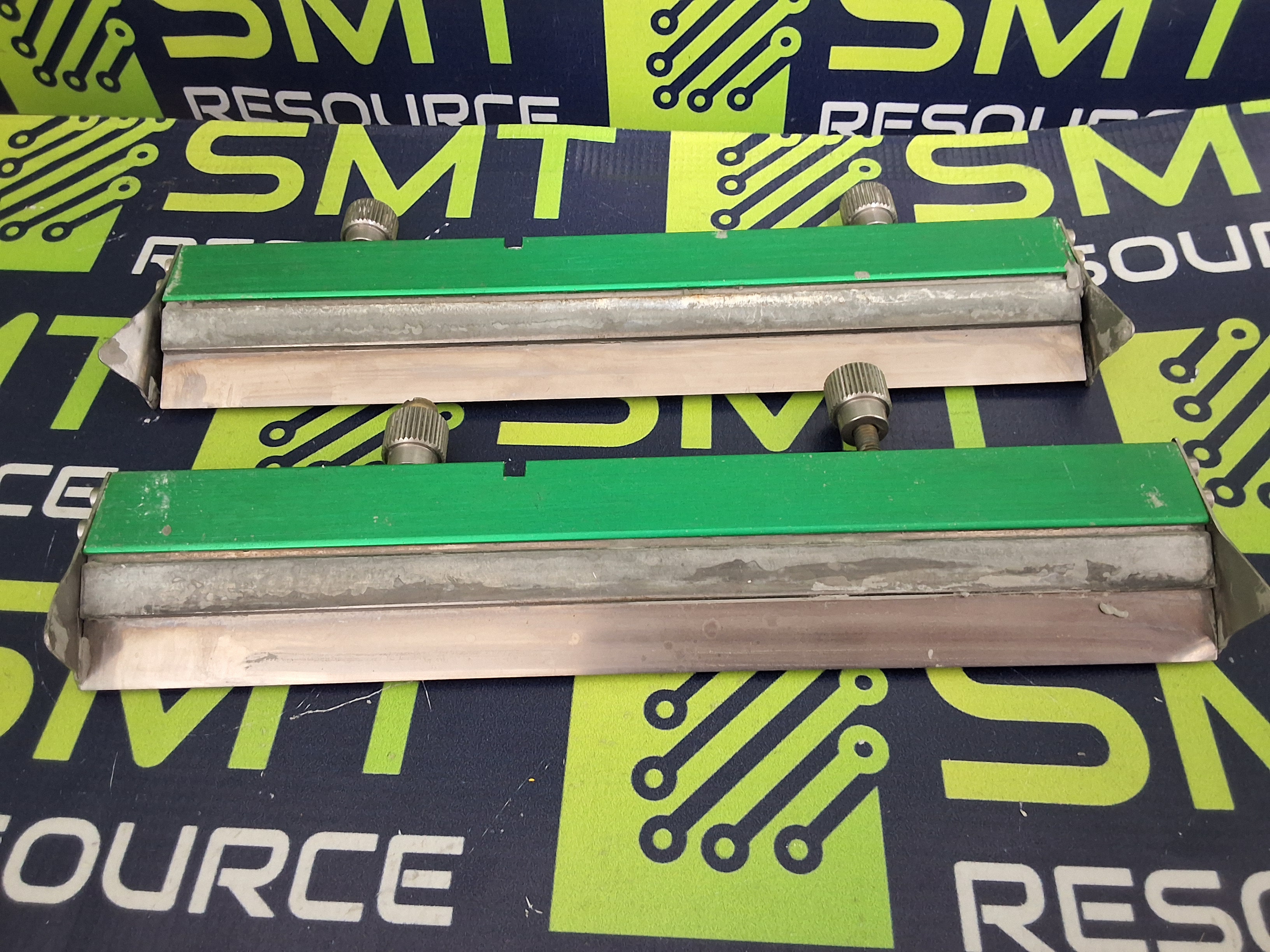 Used DEK SQAG312 SM 0910 116778 SQUEEGEE BLADE 10in SET - LOT OF 2  