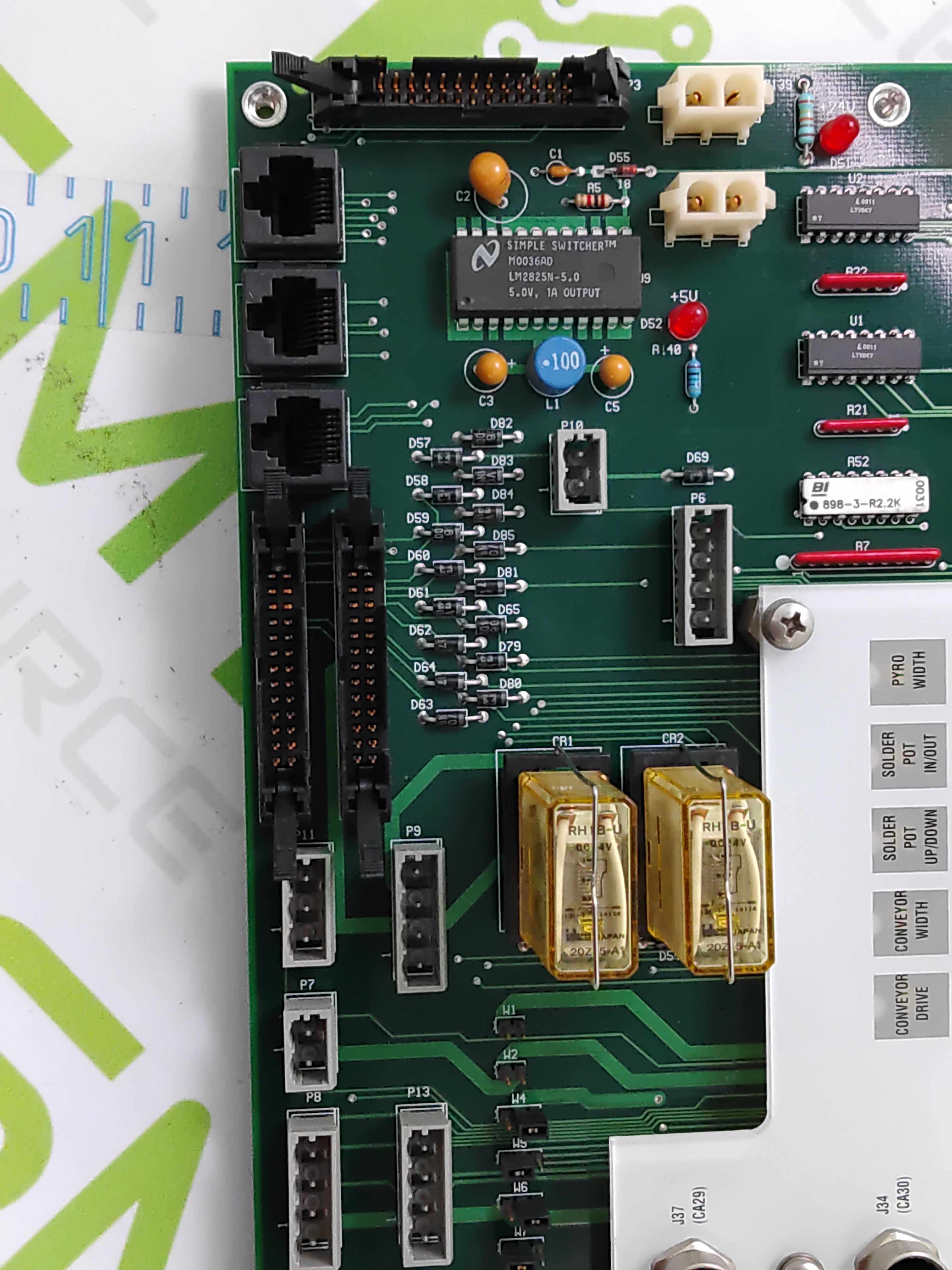 Used ELECTROVERT 6-1860-184-02-1 I/O BOARD