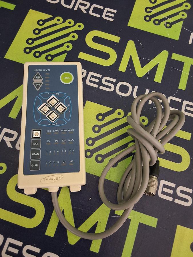 Used SAMSUNG AM03-005366A TEACHING BOX / CONTROL PENDANT