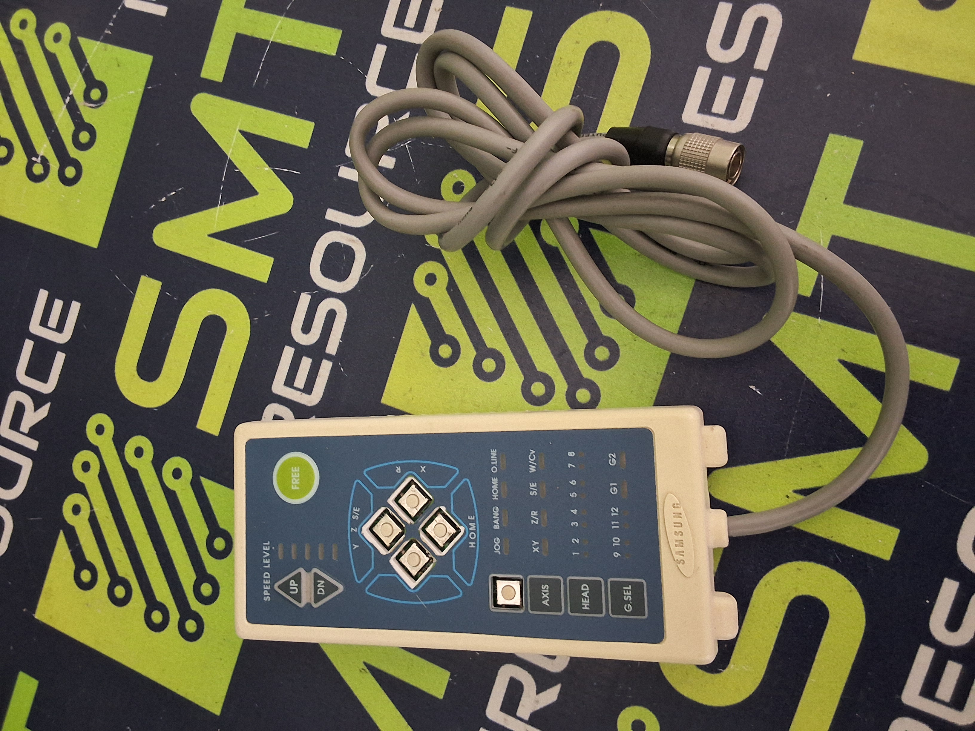 Used SAMSUNG AM03-005366A TEACHING BOX / CONTROL PENDANT