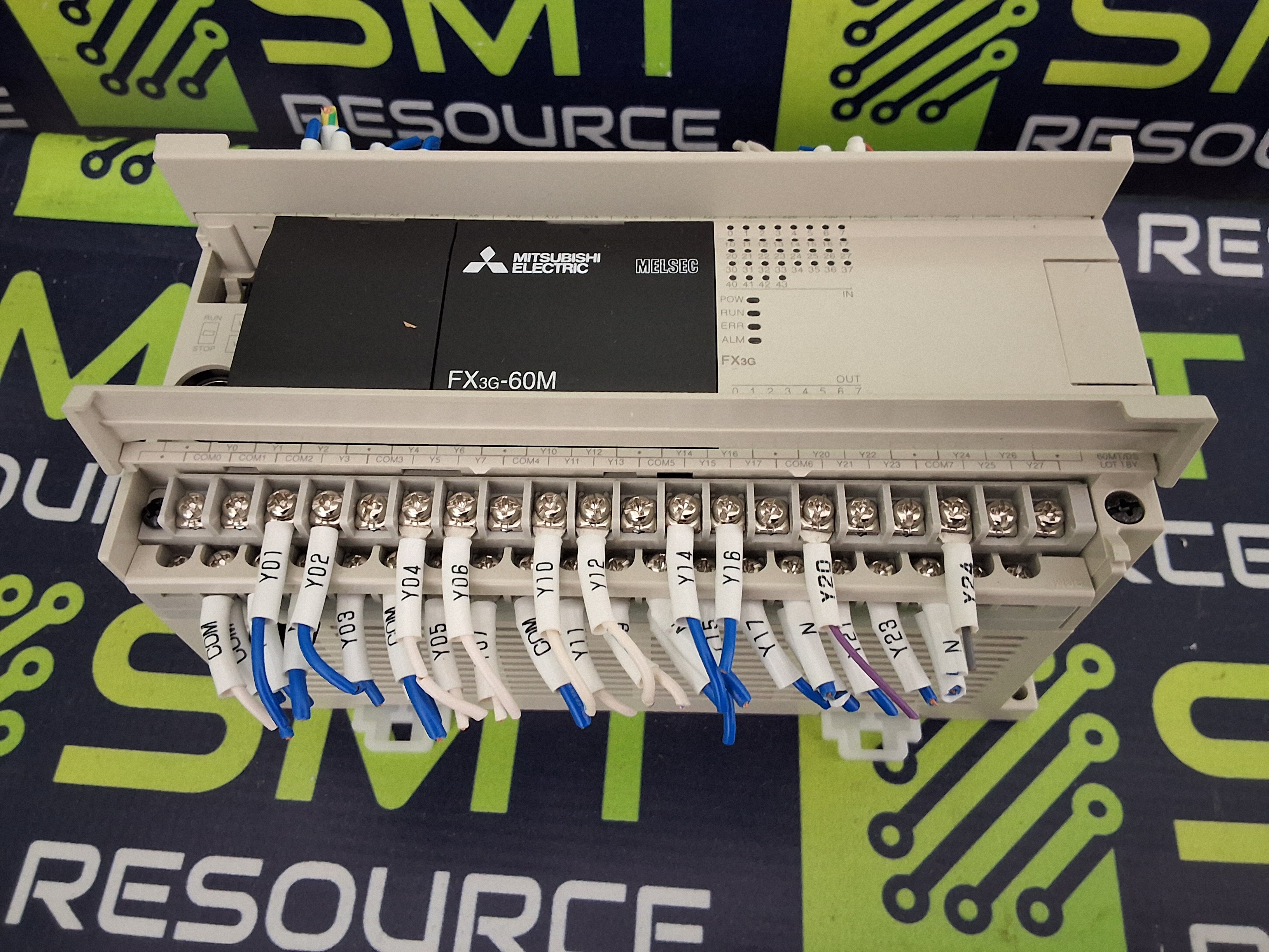 Used MITSUBISHI FX3G-60M / FX3G-60MT/DS PROGRAMMABLE LOGIC CONTROLLER PLC MELSEC SERIES