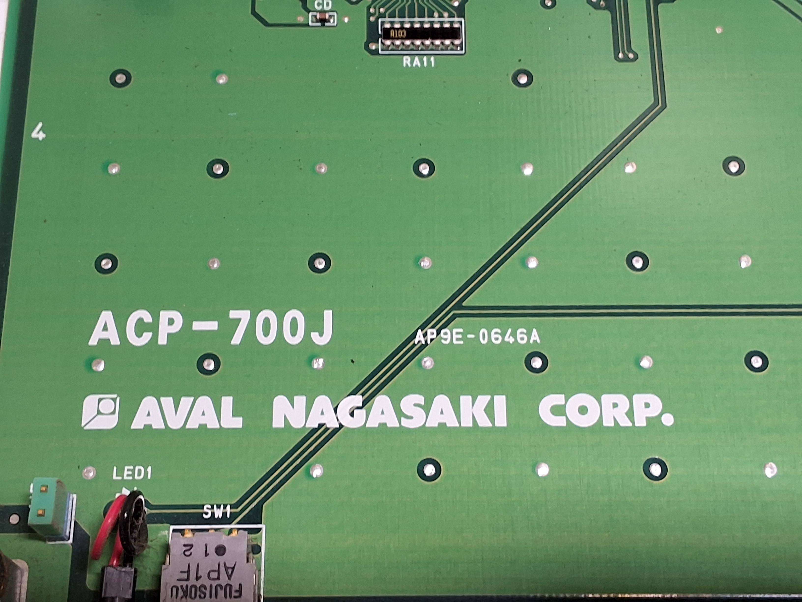 Used AVAL NAGASAKI ACP-700J AVAL DATA JUKI CIRCUIT BOARD