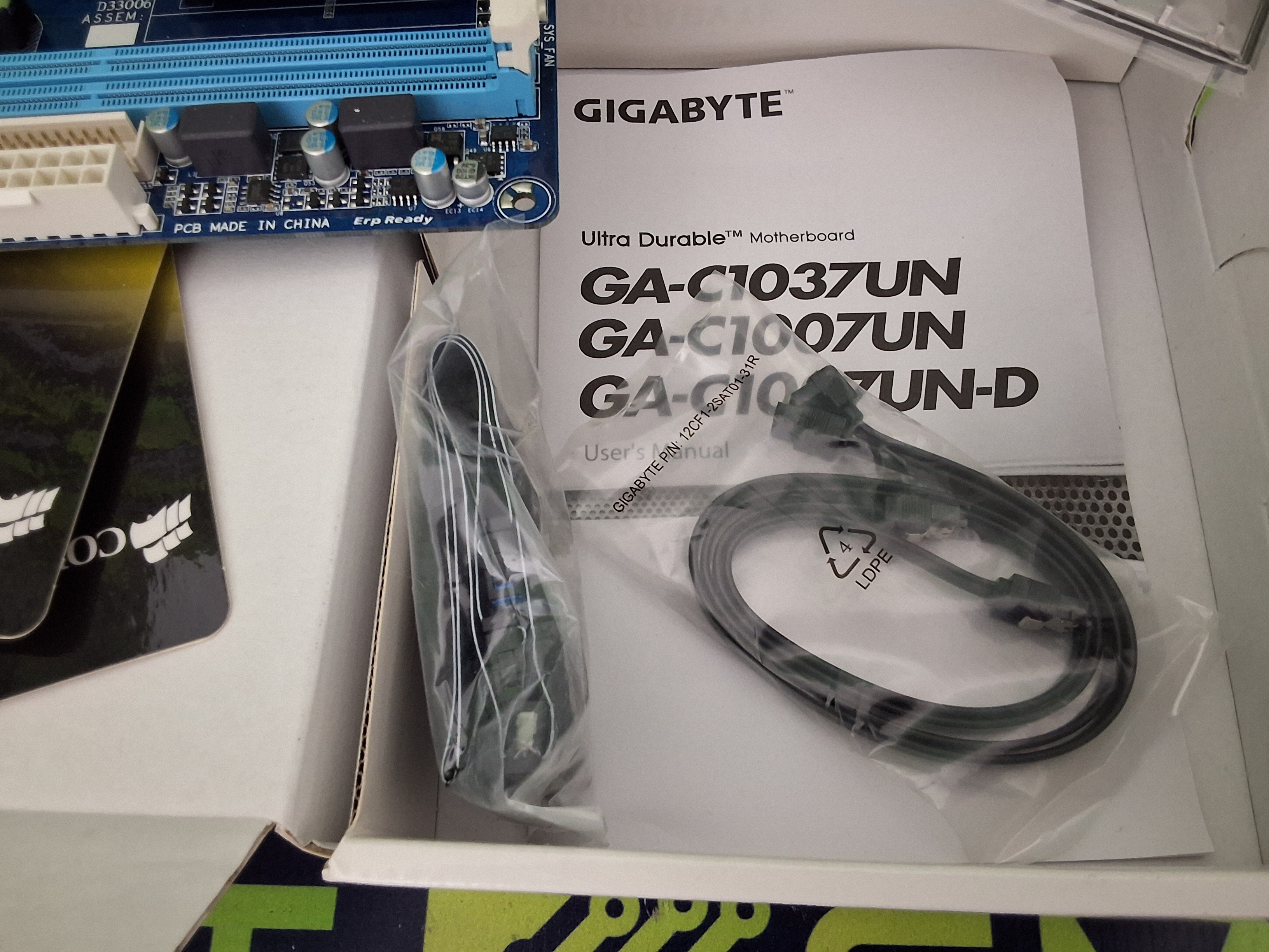 GIGABYTE GA-C1037UN ULTRA DURABLE MOTHERBOARD - BRAND NEW